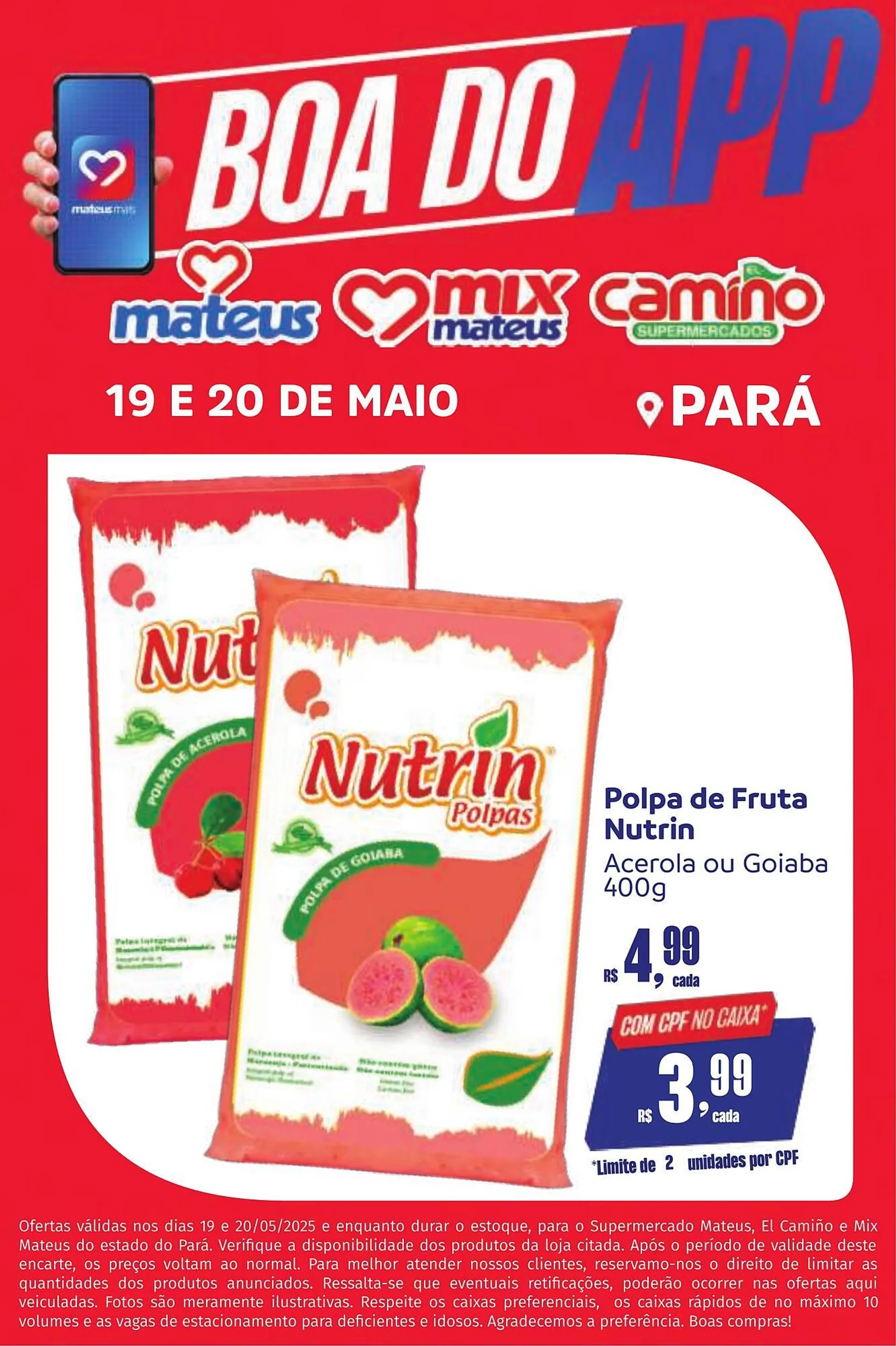 Encarte de Catálogo Camiño supermercados 19 de maio até 20 de maio 2025 - Pagina 1
