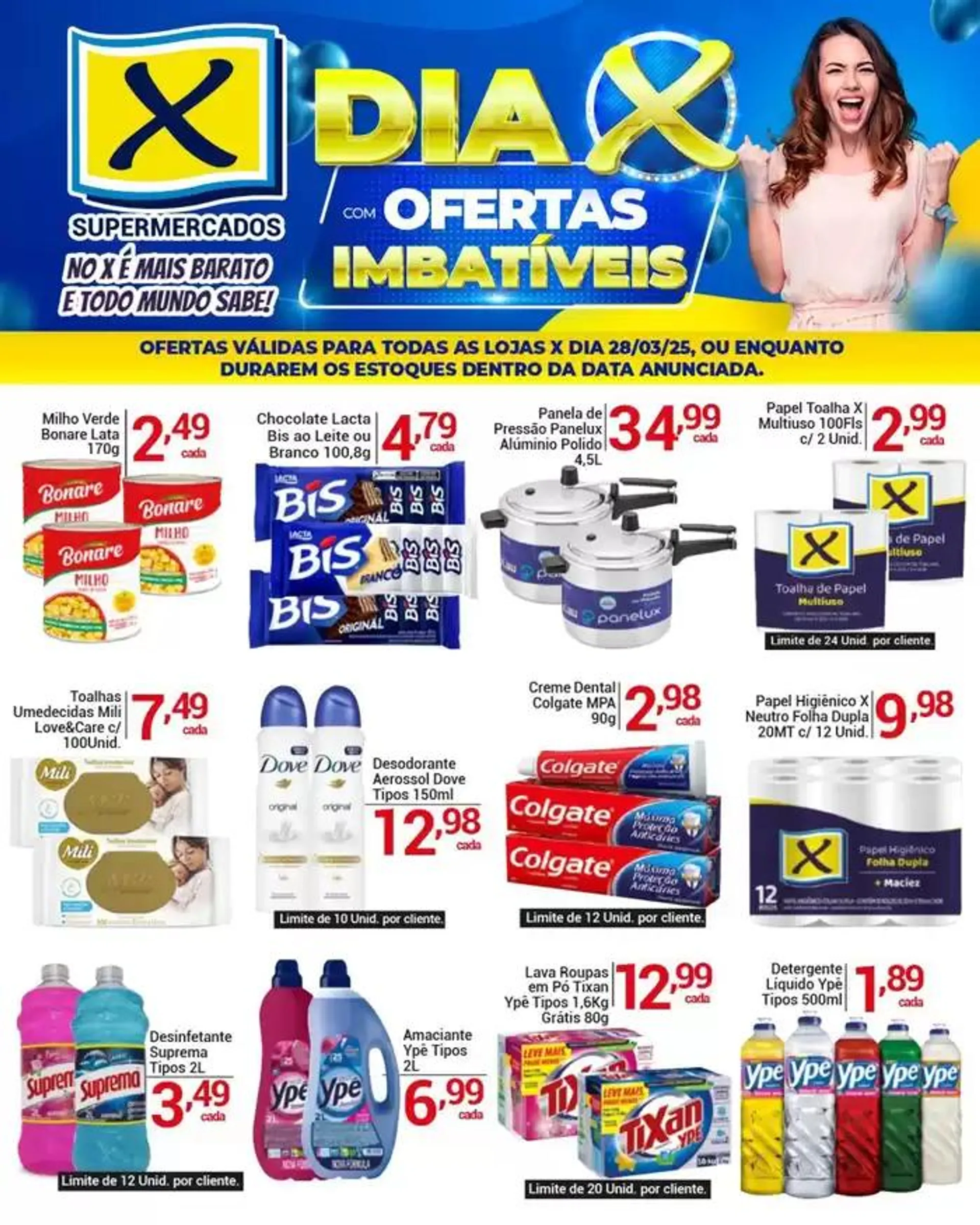 Encarte de Encarte X Supermercados 28 de março até 29 de março 2025 - Pagina 3