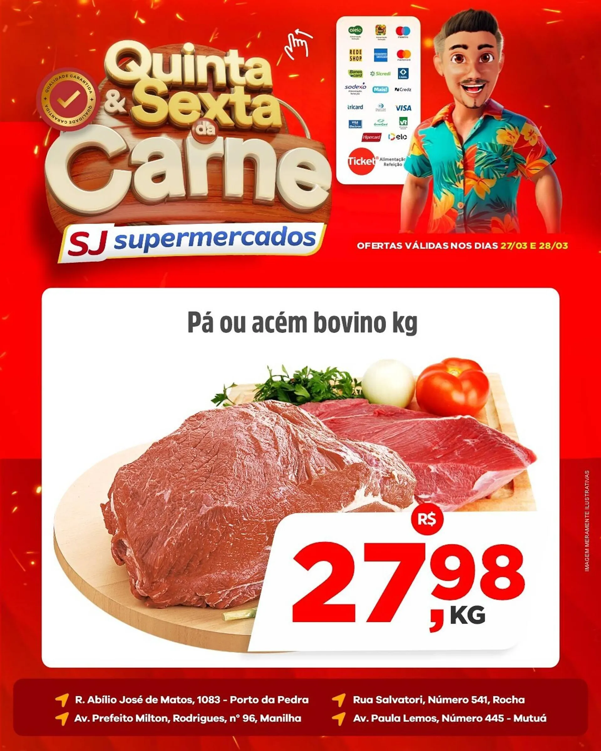 Encarte de Catálogo Sj Supermercados 27 de março até 28 de março 2025 - Pagina 4