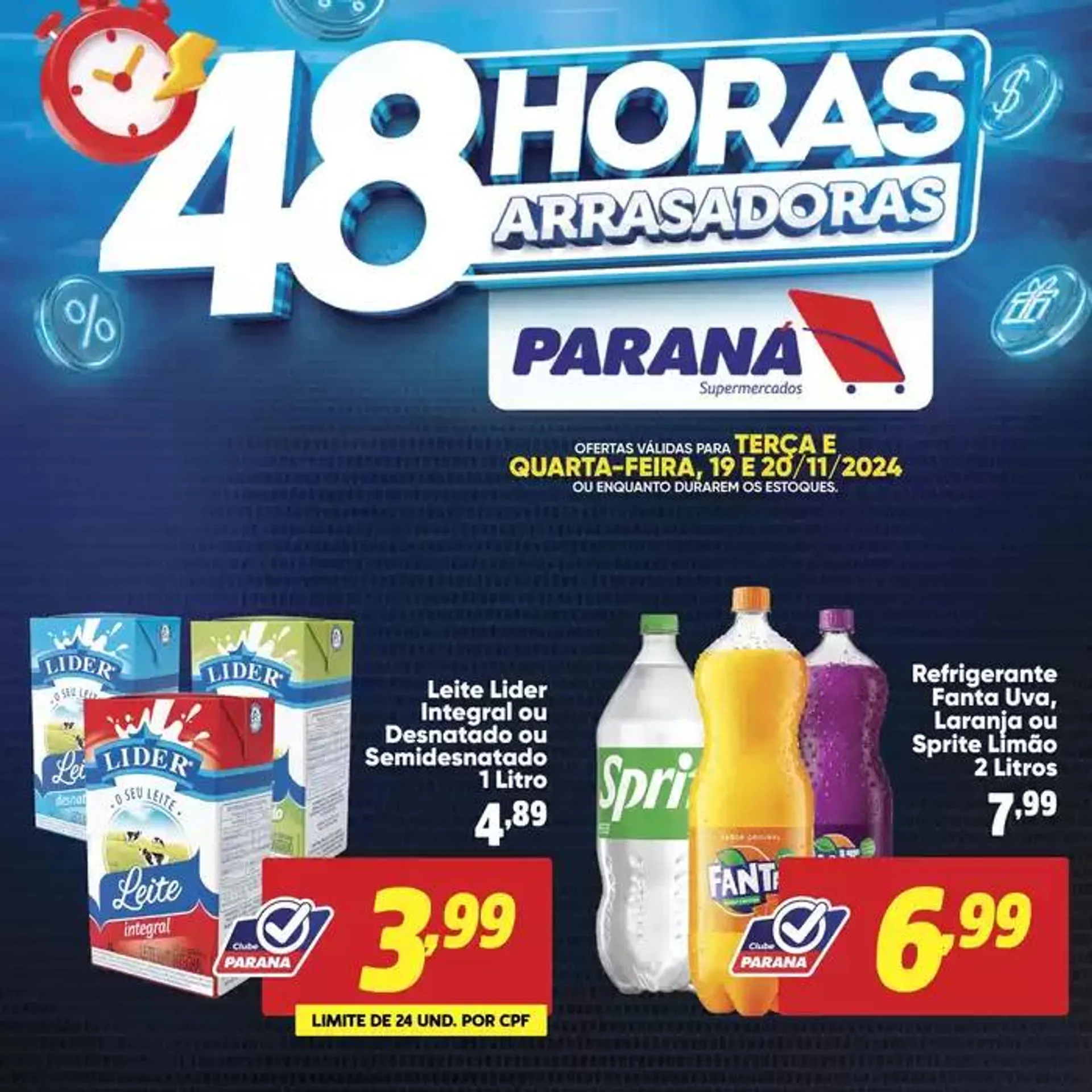 Descontos e promoções - 1