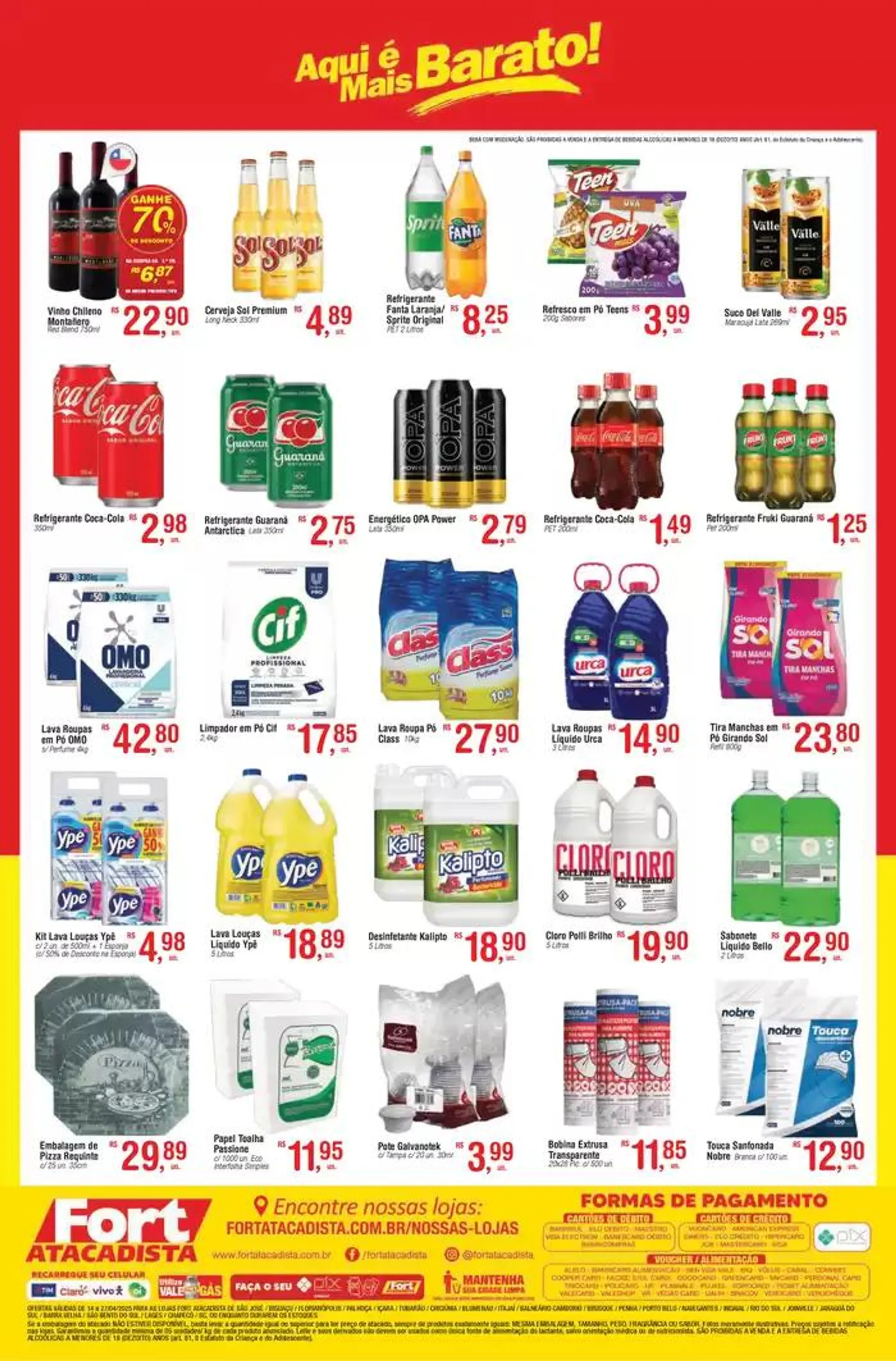 Encarte de SC FORT FOOD SERVICE 14 a 27 04 25 Regional 14 de abril até 27 de abril 2025 - Pagina 4