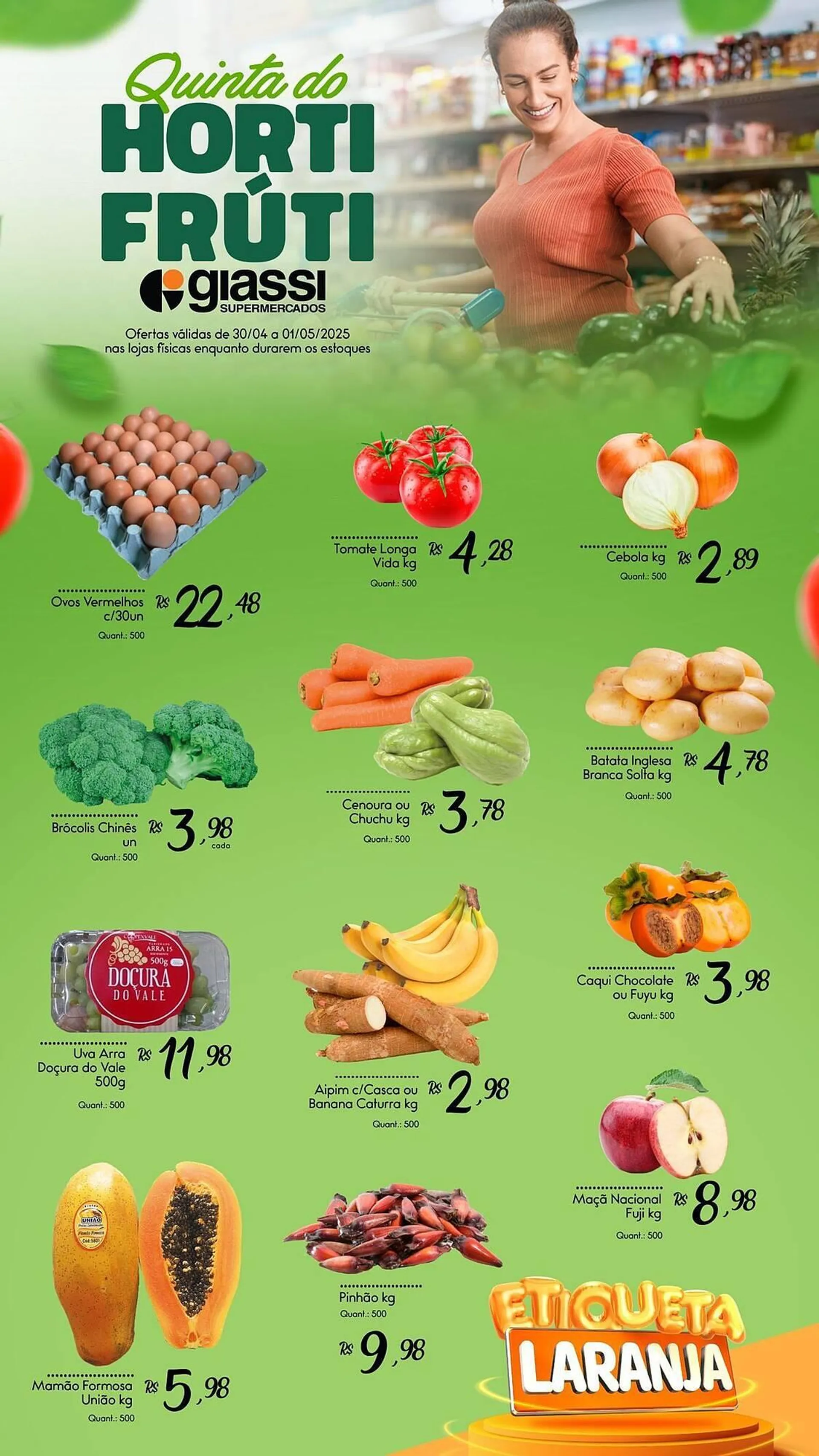 Encarte de Catálogo Giassi Supermercados 30 de abril até 1 de maio 2025 - Pagina 2