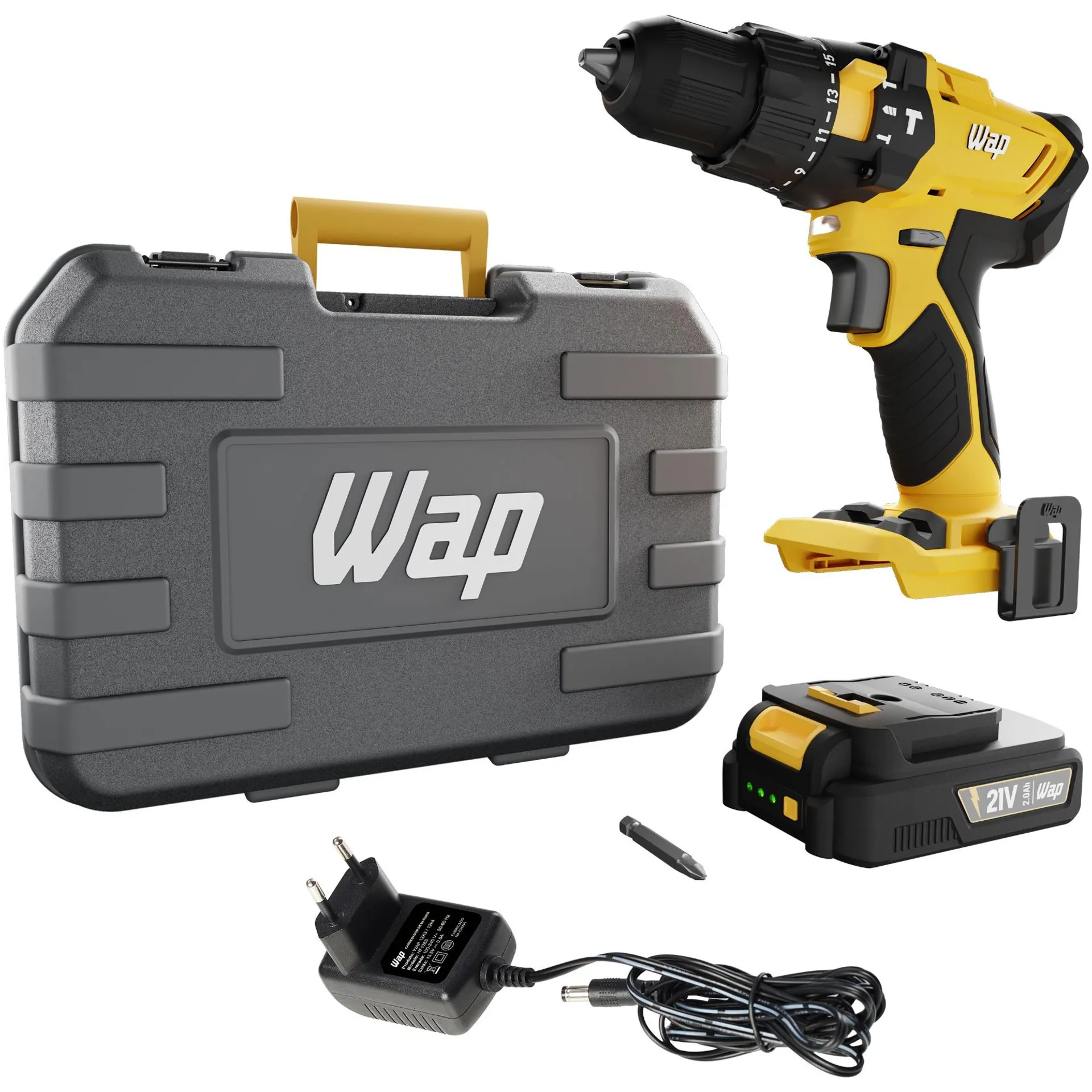 Furadeira e Parafusadeira Wap 3/8 21V Bivolt - ID02