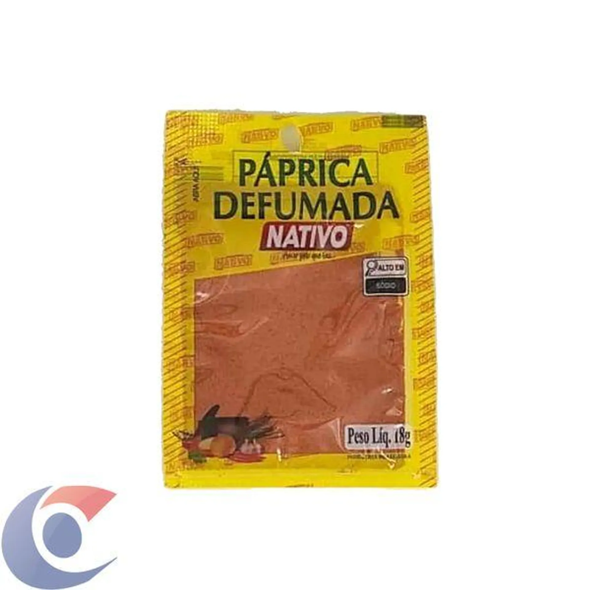 Páprica Defumada Tempero Nativo 18g