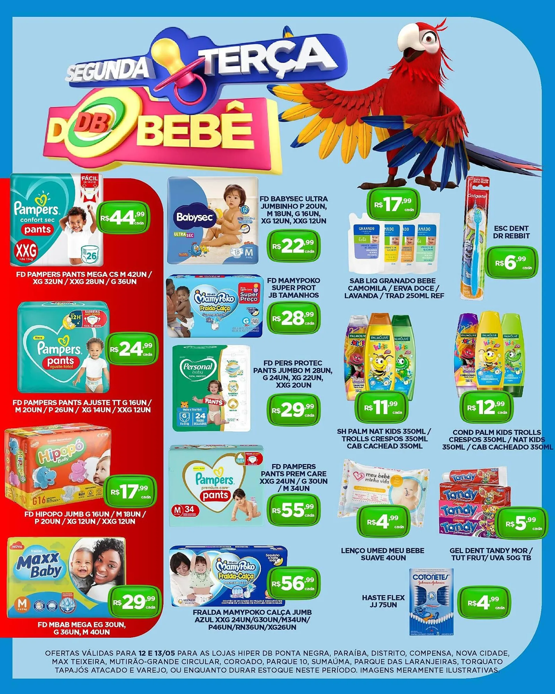 Encarte de Catálogo DB Supermercados 12 de maio até 13 de maio 2025 - Pagina 1
