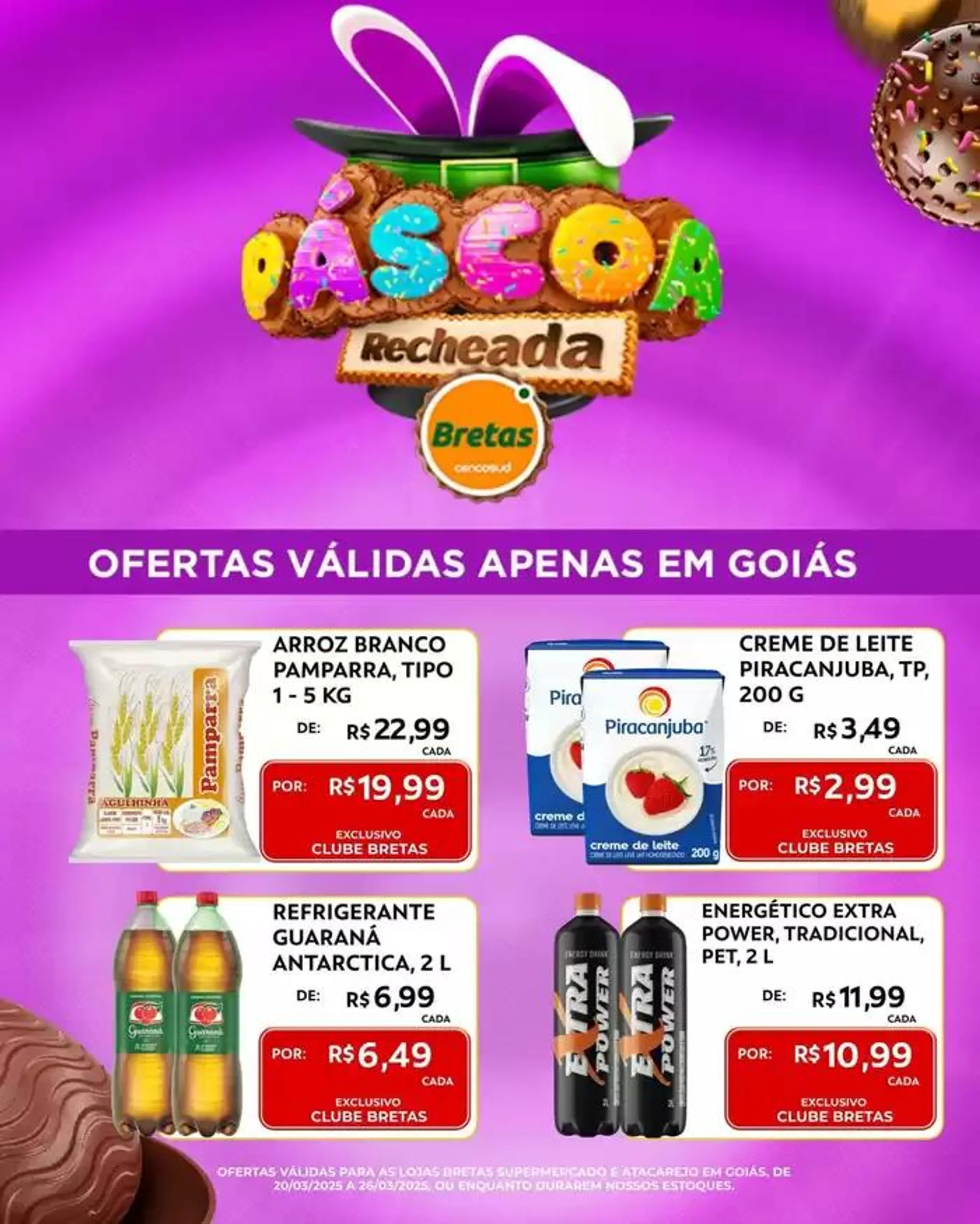 Encarte de Encarte Bretas Supermercados 20 de março até 26 de março 2025 - Pagina 5
