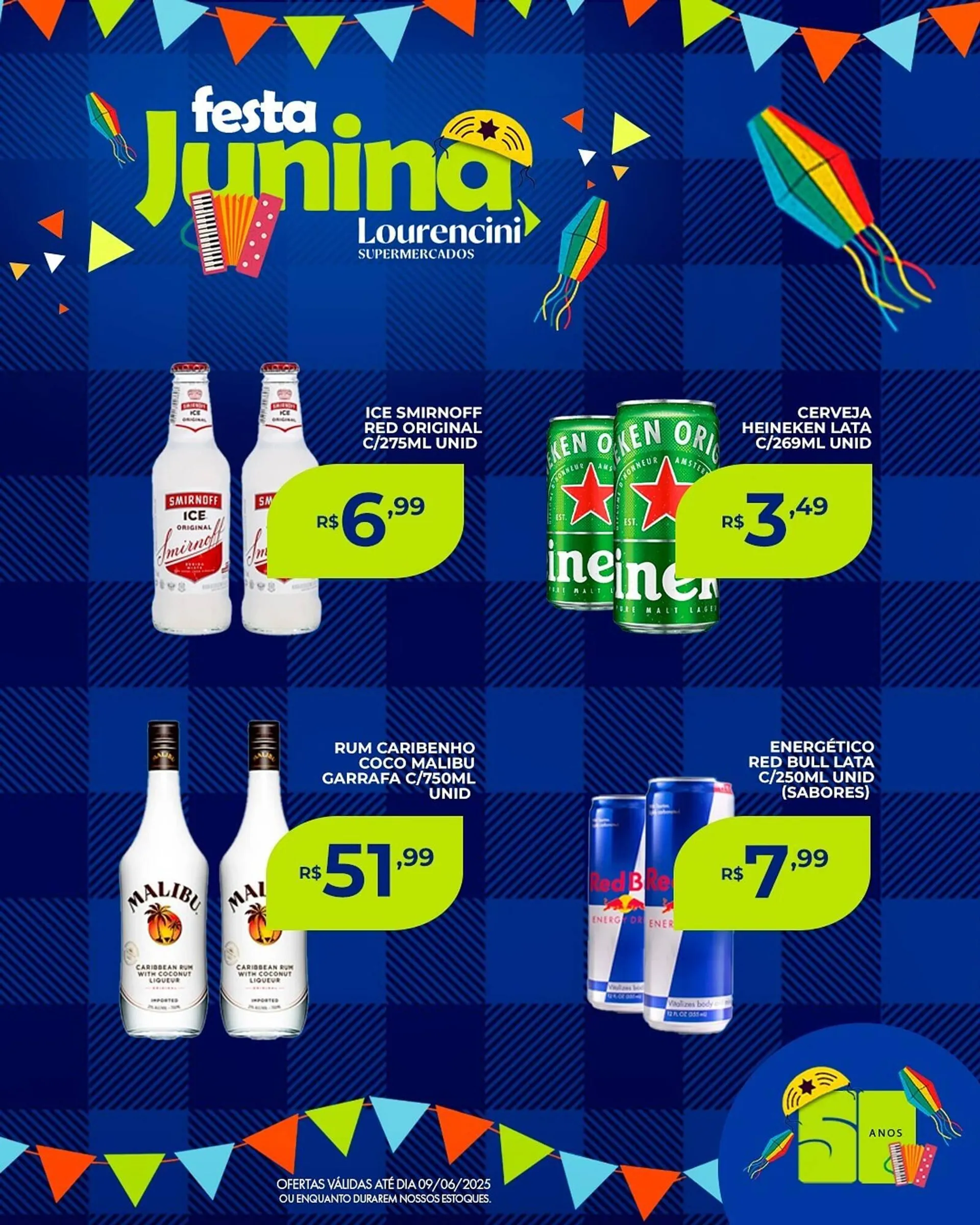 Encarte de Catálogo Lourencini Supermercados 6 de junho até 9 de junho 2025 - Pagina 3