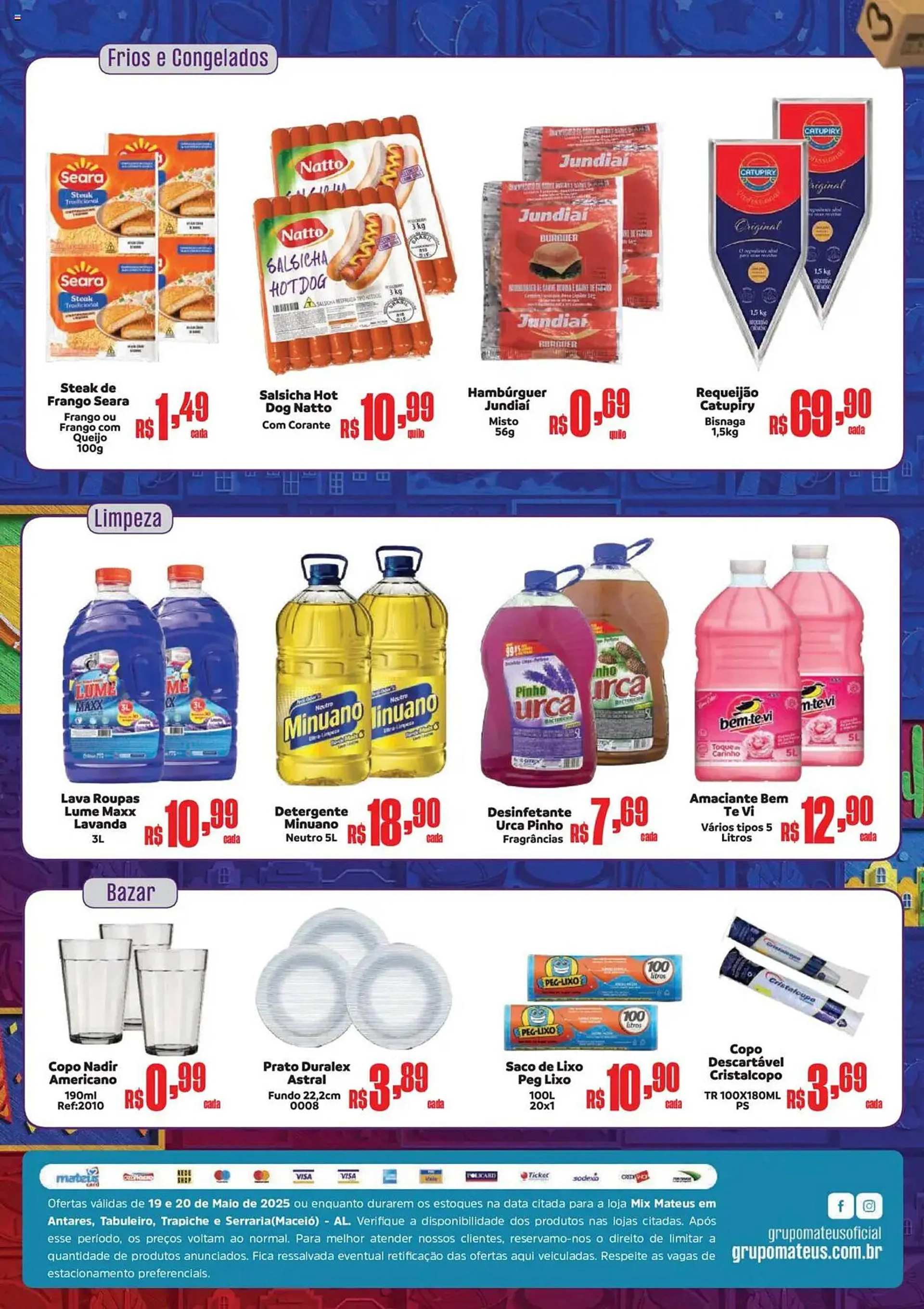 Encarte de Catálogo Supermercados Mateus 19 de maio até 20 de maio 2025 - Pagina 2