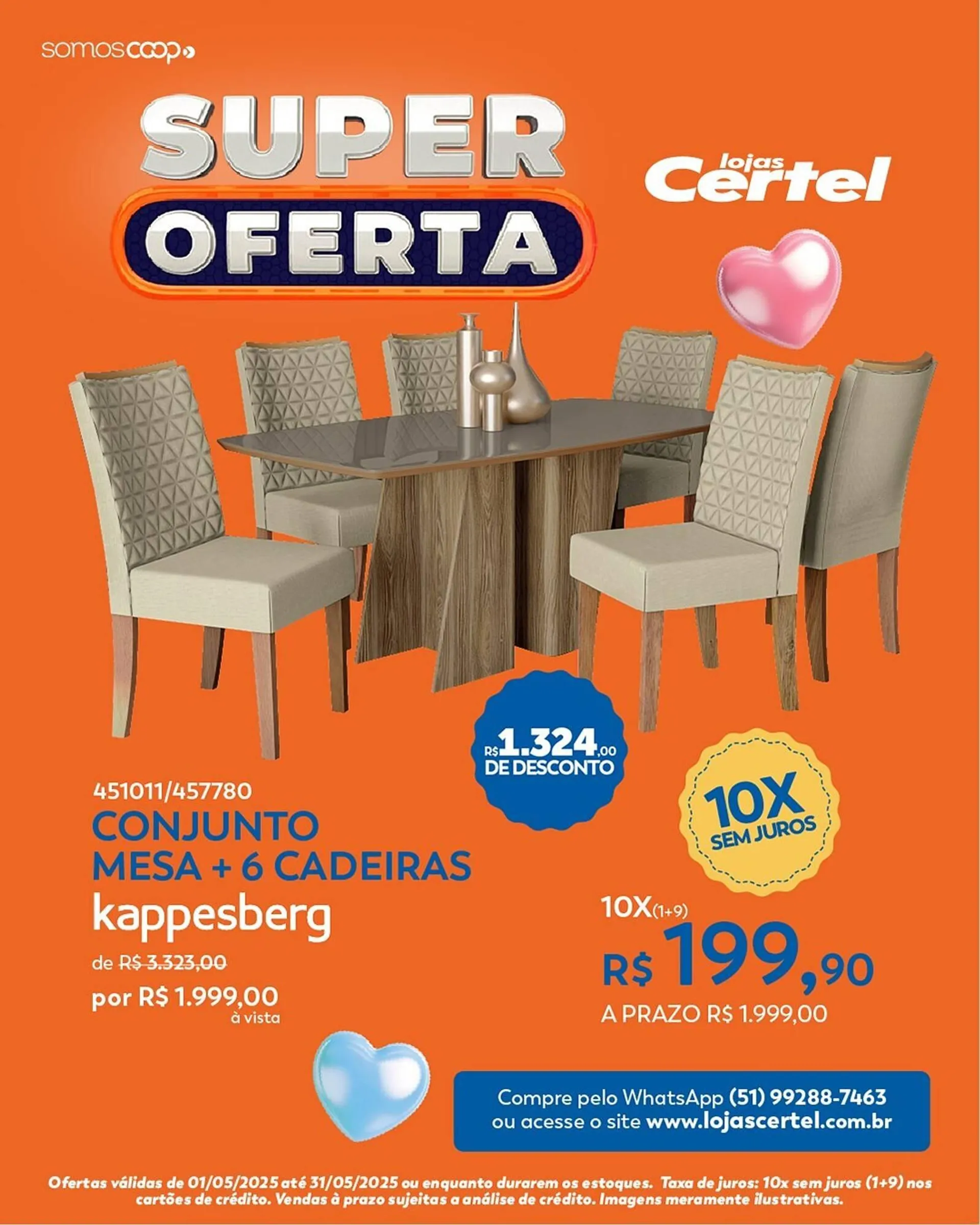 Encarte de Catálogo Lojas Certel 19 de maio até 31 de maio 2025 - Pagina 4