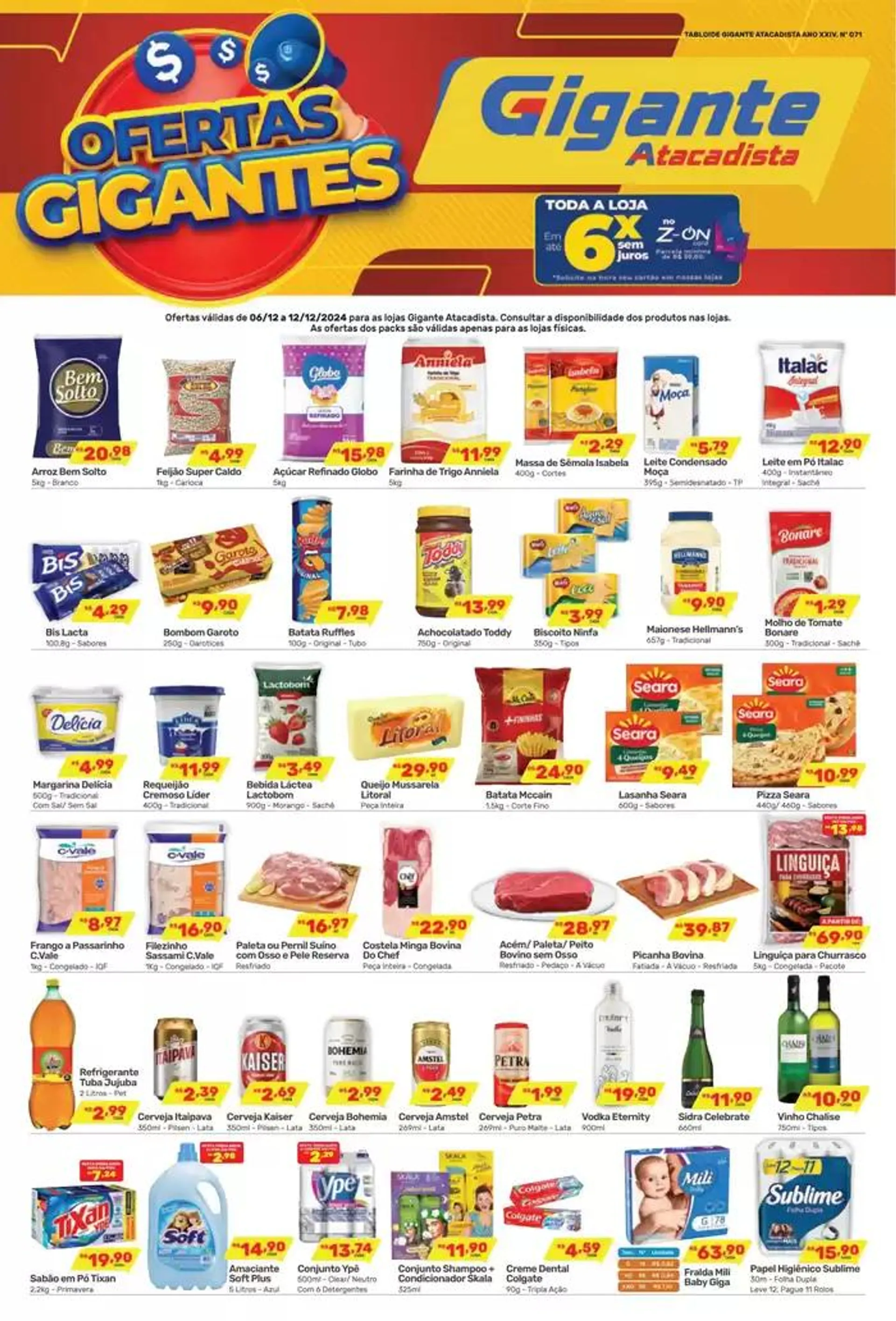 Ofertas Gigante Atacadista até - 1
