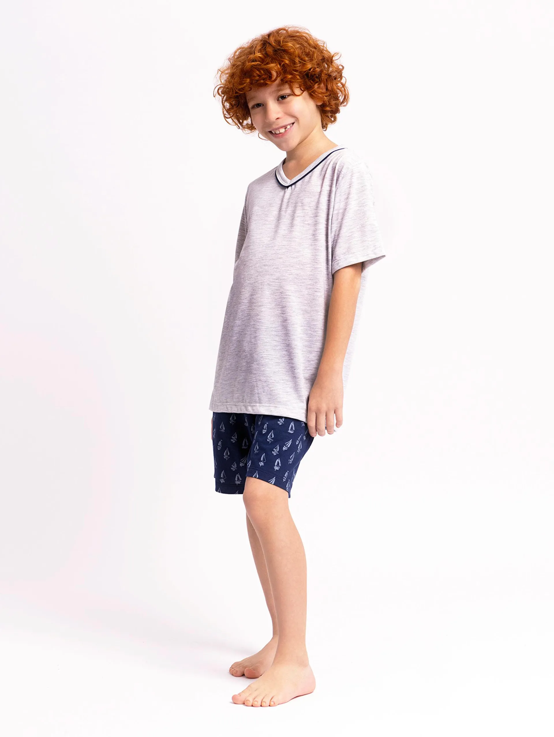 Pijama Infantil Masculino Beach