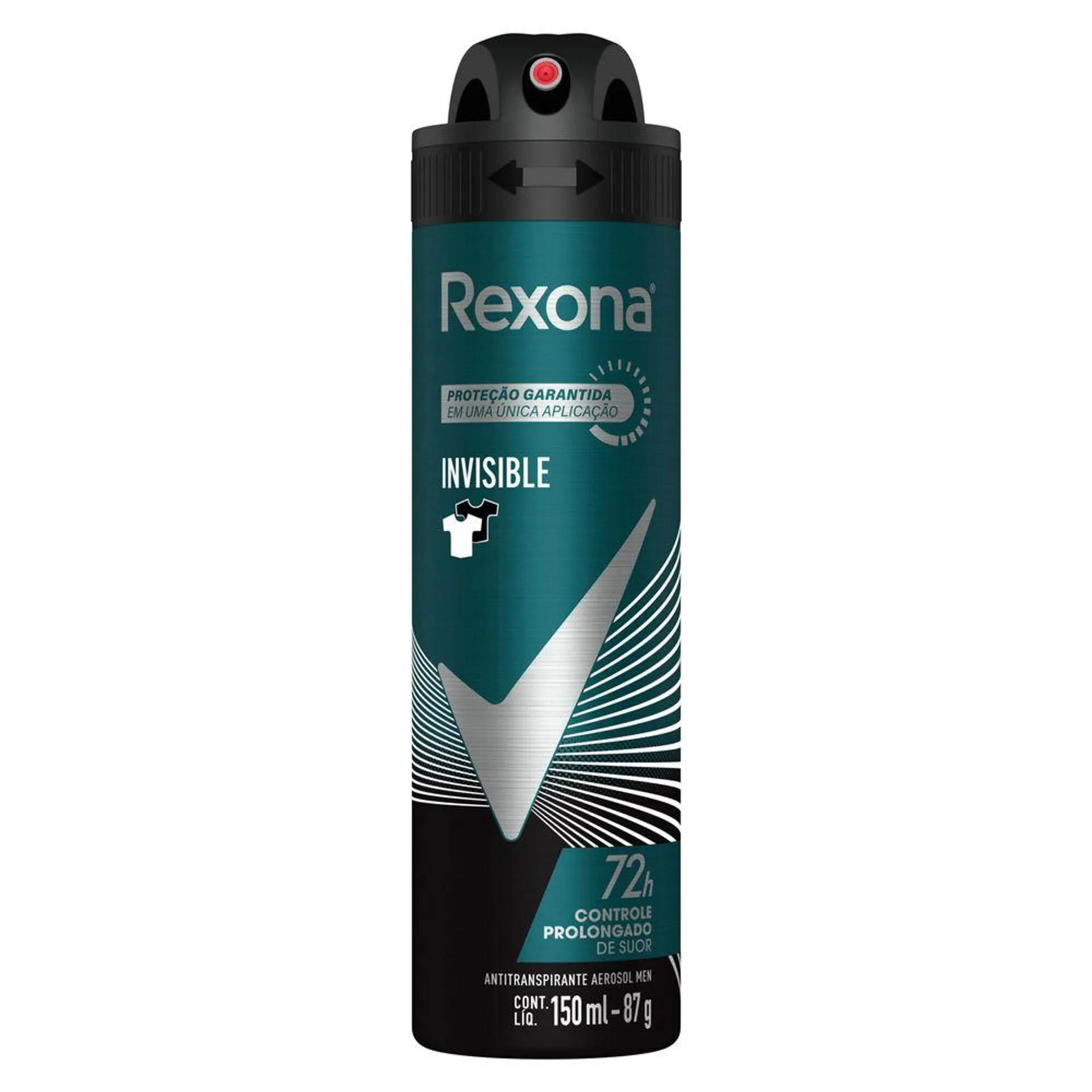 Antitranspirante Rexona Men Invisible 150 ml