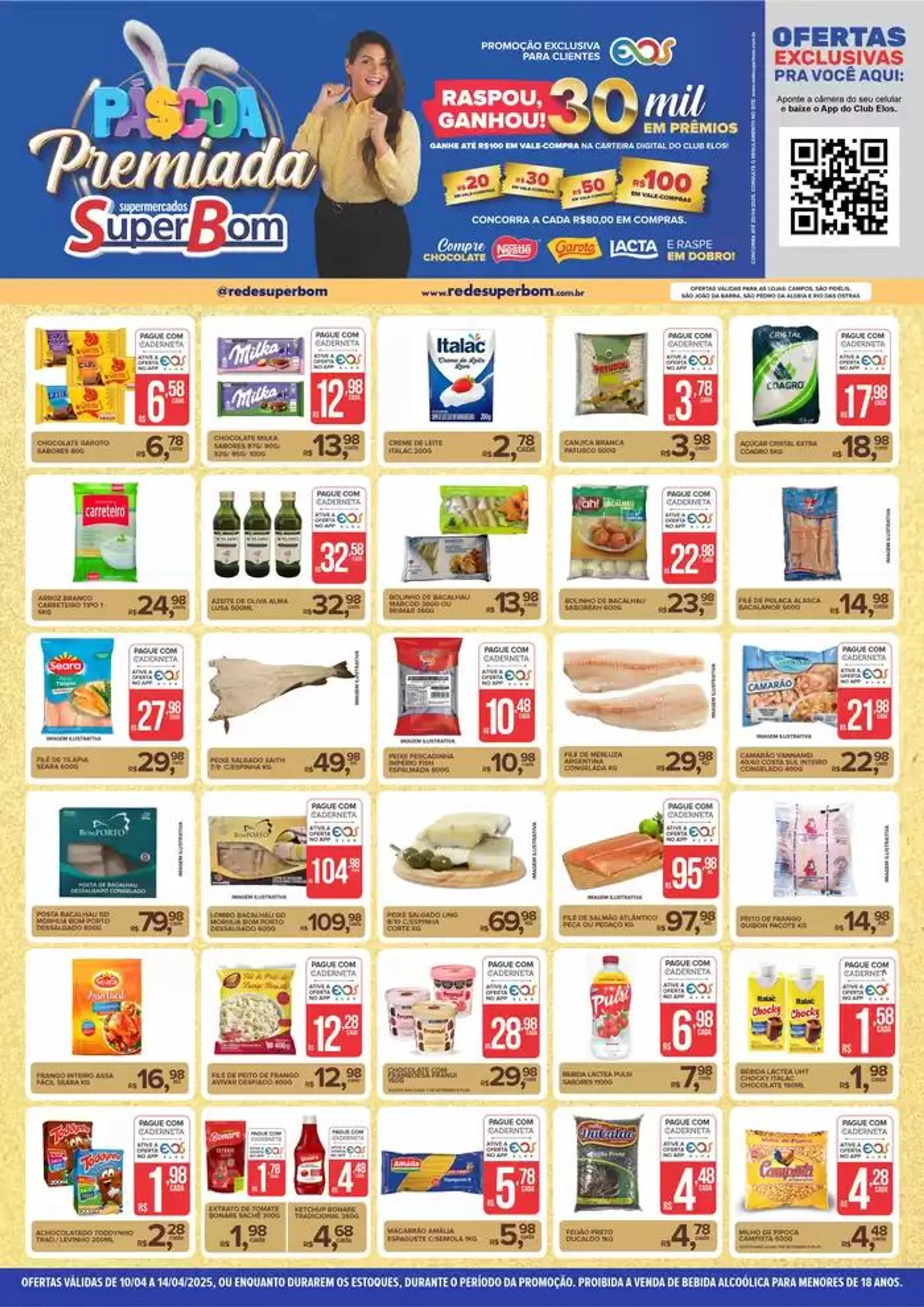 Encarte Super Bom 10/04 a 14/04 - 1