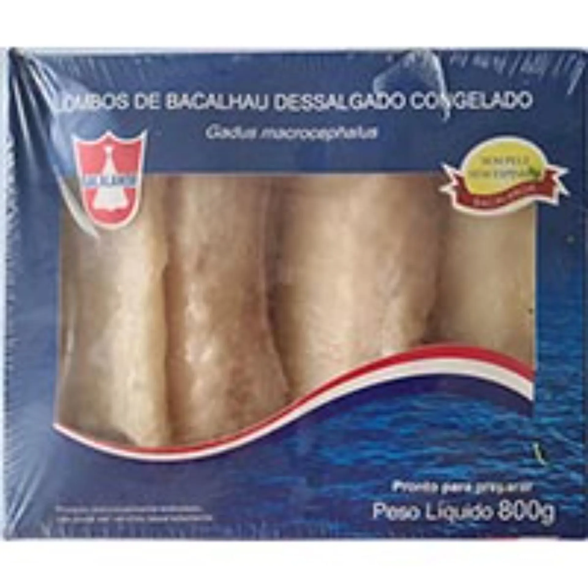 Lombo de Bacalhau Dessalgado Bacalanor 800g