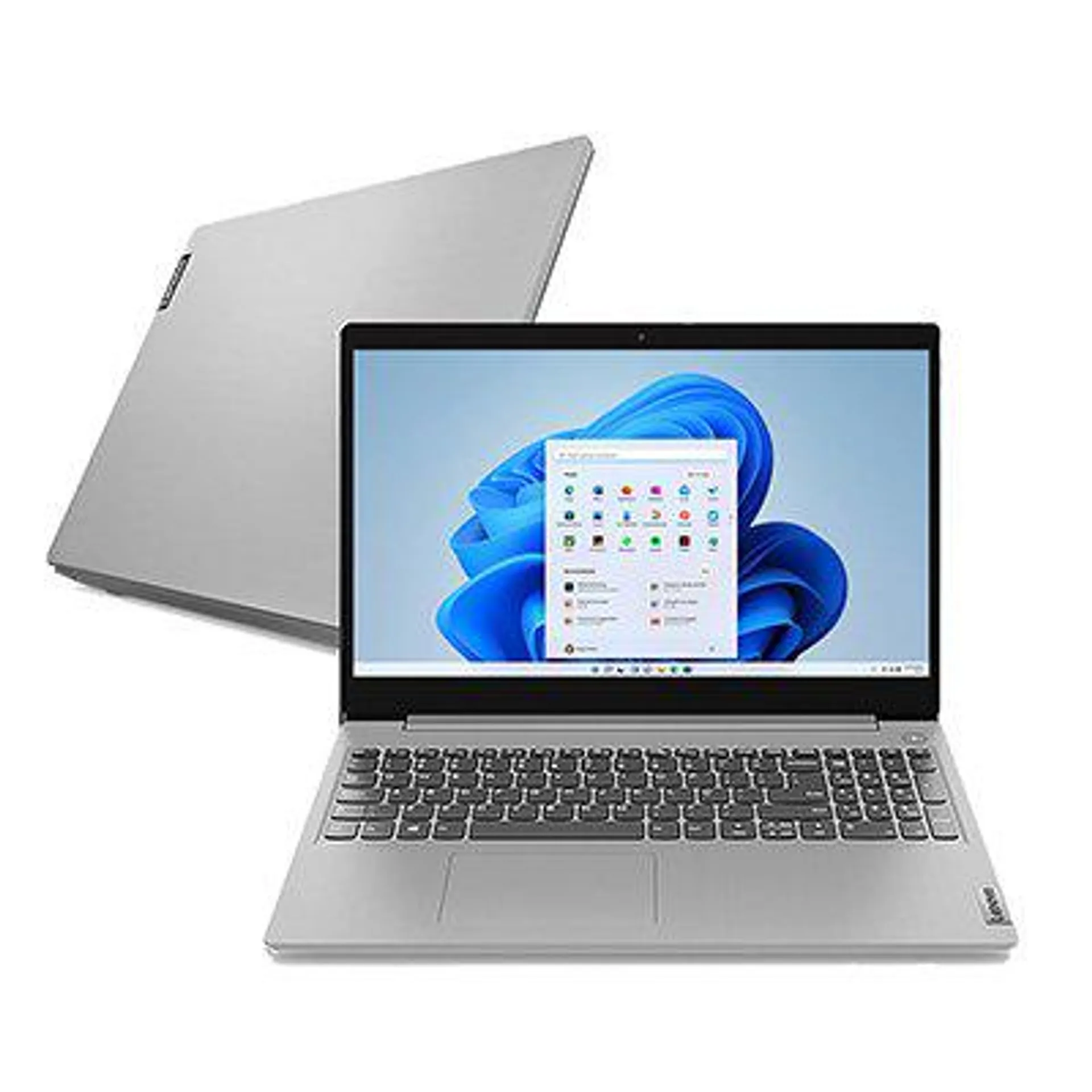 Notebook Lenovo Ideapad 3i, Intel Core i3, Windows 11, 4GB de Memória, 256GB SSD de Armazenamento, Tela de 15" - CX 1 UN