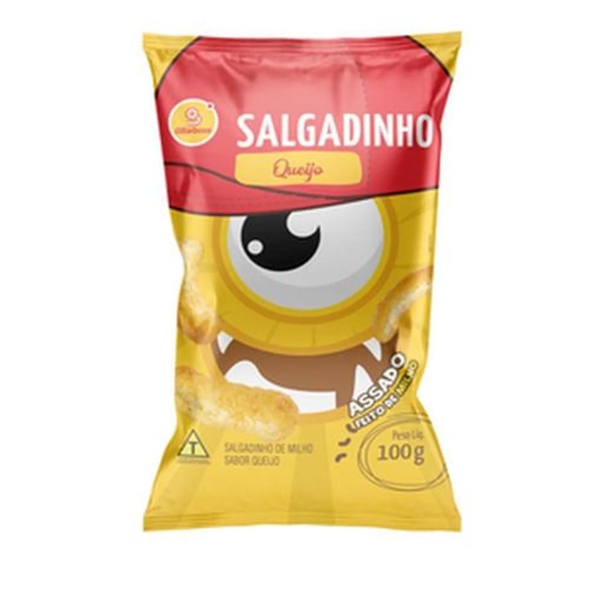 Salgadinho de Milho GBarbosa Queijo 100g