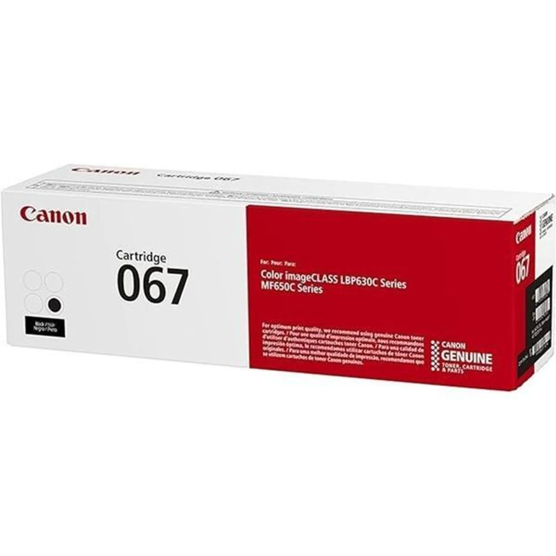 Cartucho Toner Canon T067 Preto Original Para Canon MF654 E MF656 - CX 1 UN