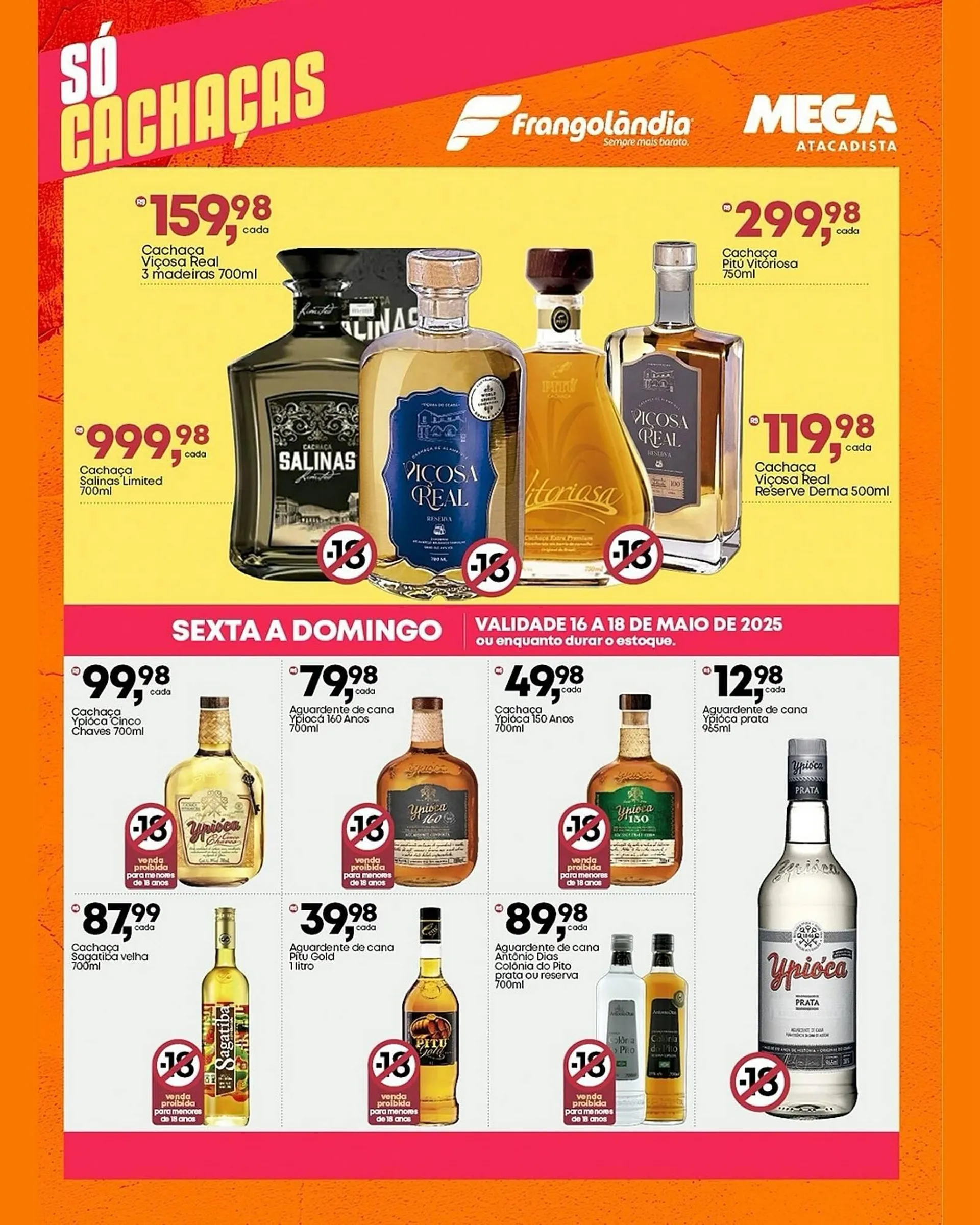 Encarte de Ofertas Frangolândia 15 de maio até 18 de maio 2025 - Pagina 3