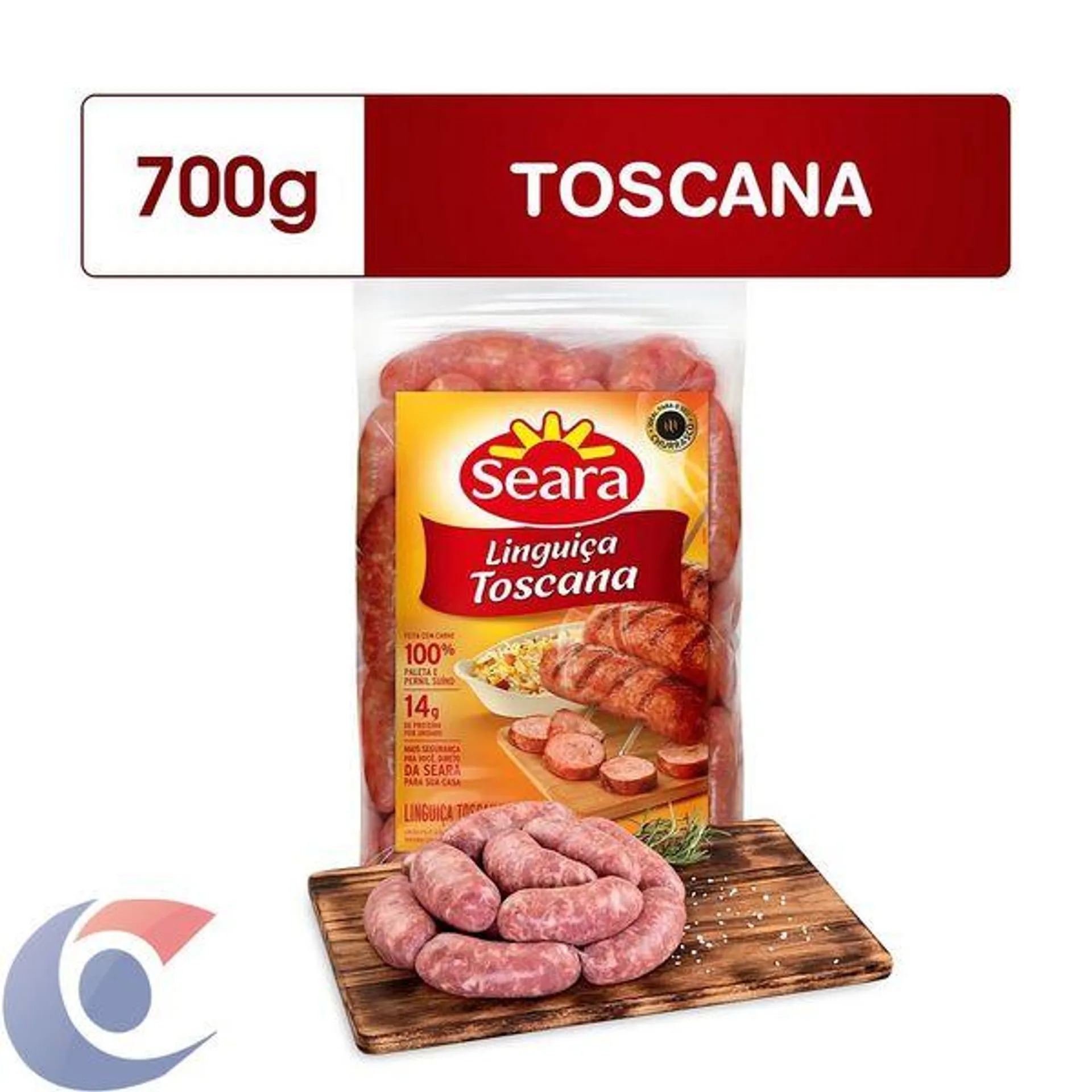 Linguiça Toscana Seara 700g