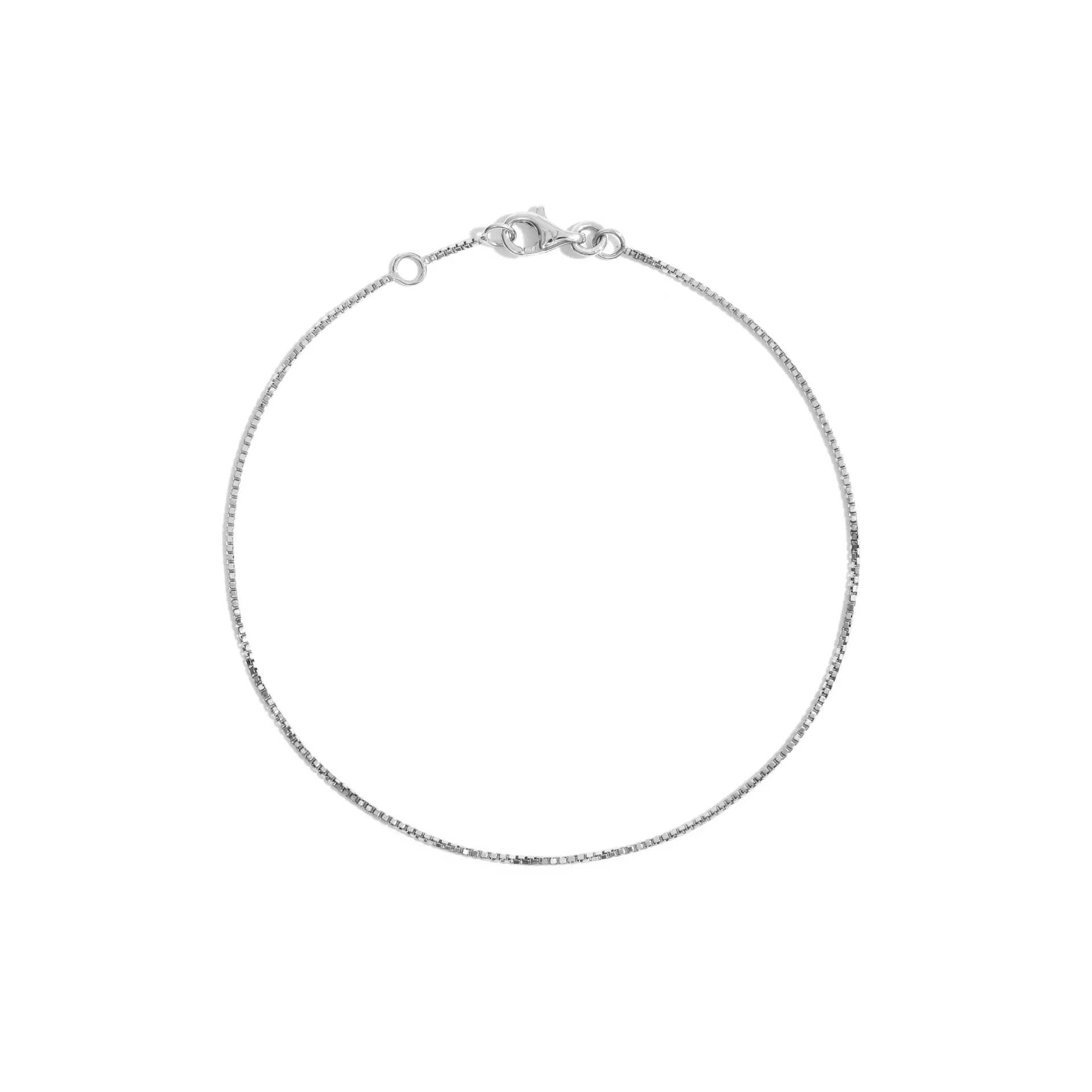 Coleção Você | Pulseira de Ouro Branco 18K