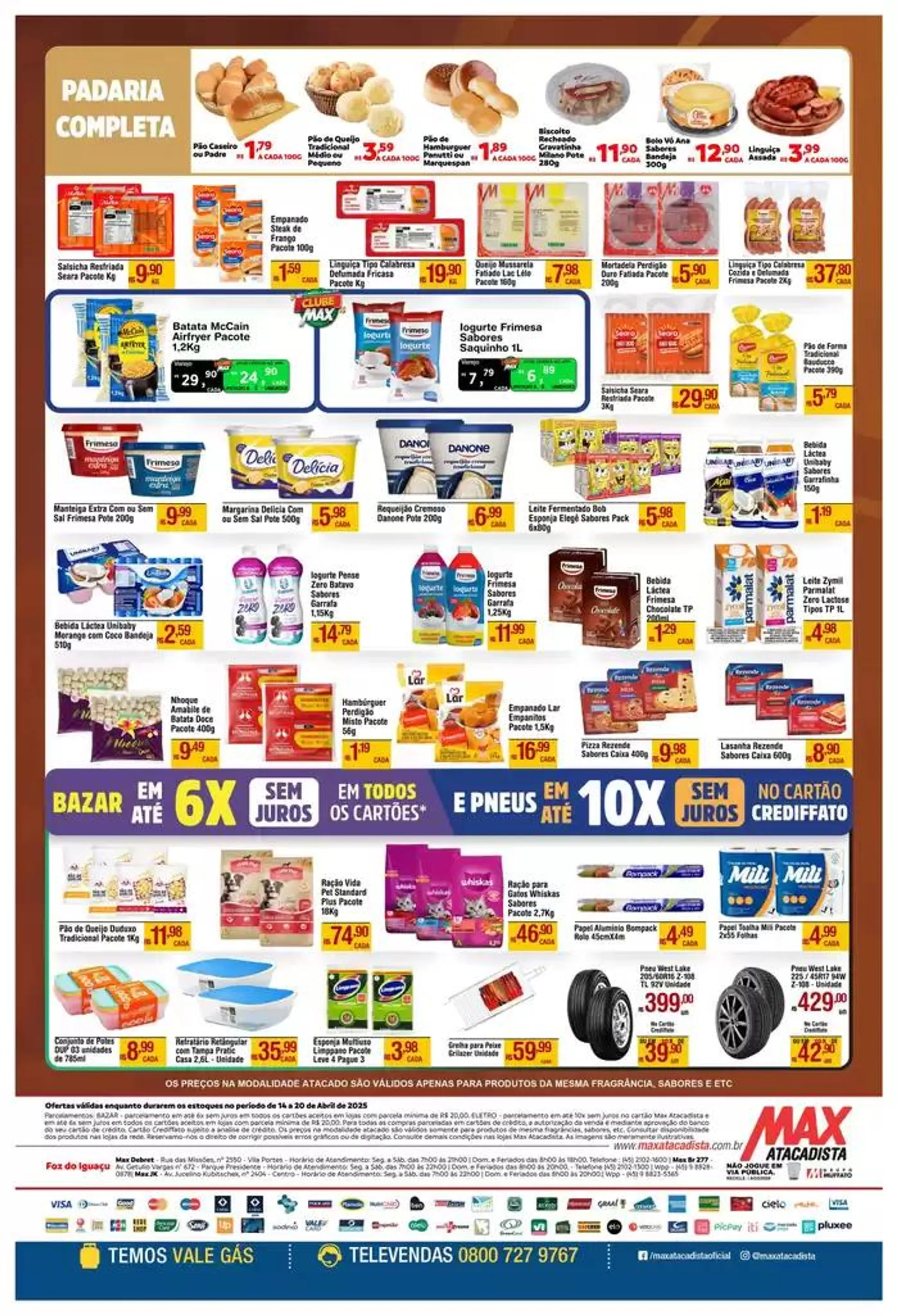 Encarte de Ofertas exclusivas e pechinchas 18 de abril até 21 de abril 2025 - Pagina 4