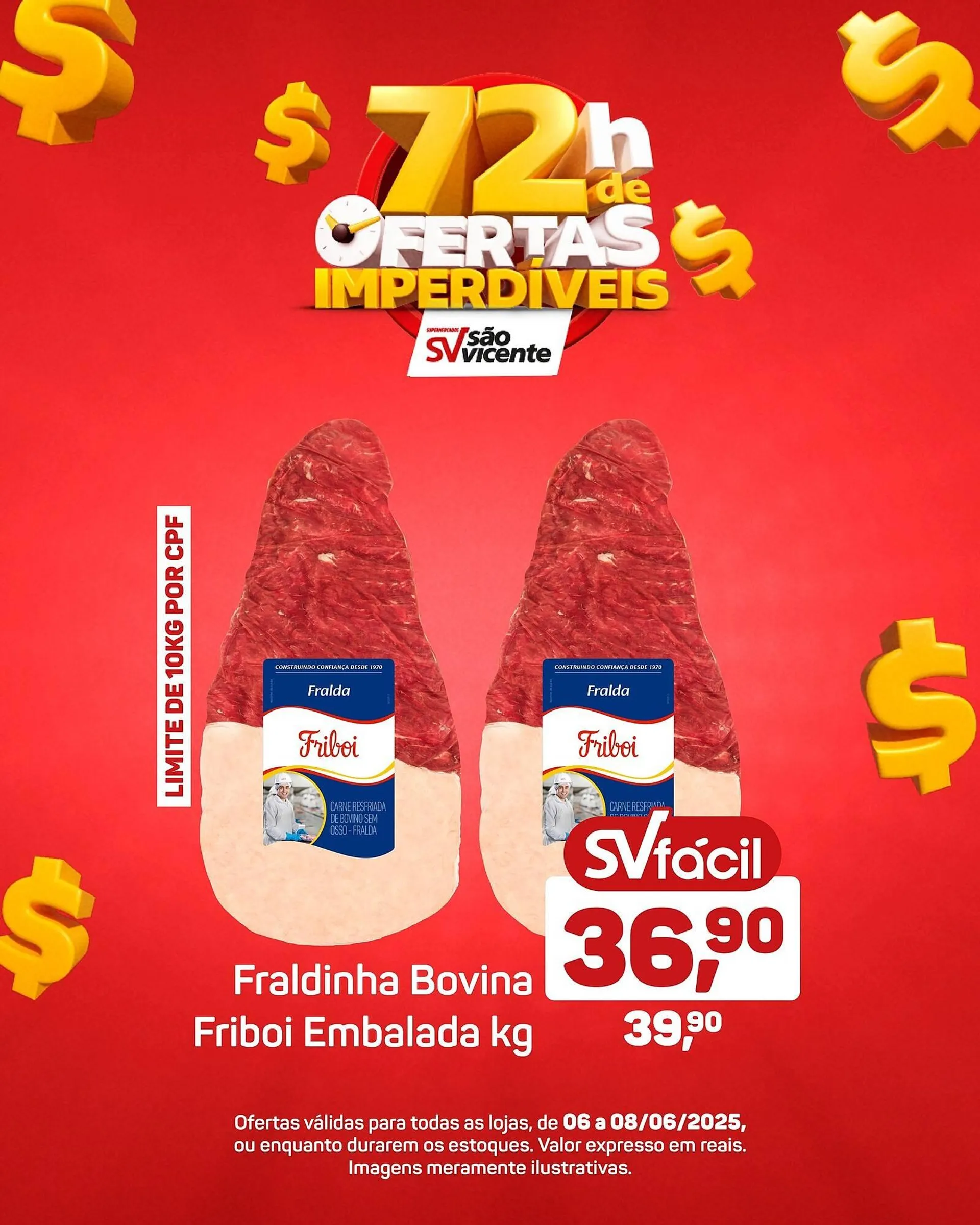 Encarte de Catálogo Supermercados São Vicente 6 de junho até 8 de junho 2025 - Pagina 5