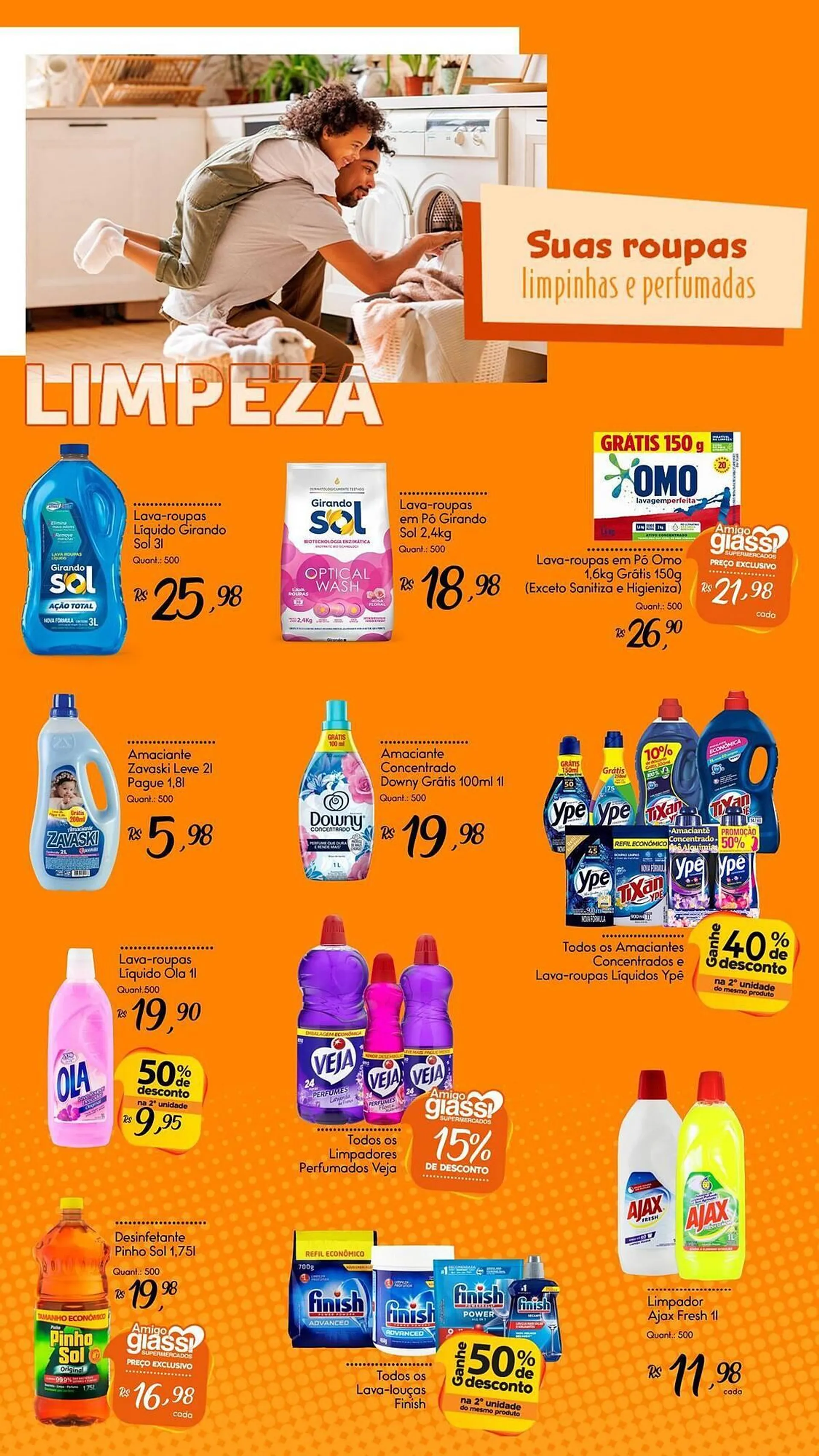 Encarte de Catálogo Giassi Supermercados 14 de abril até 24 de abril 2025 - Pagina 25
