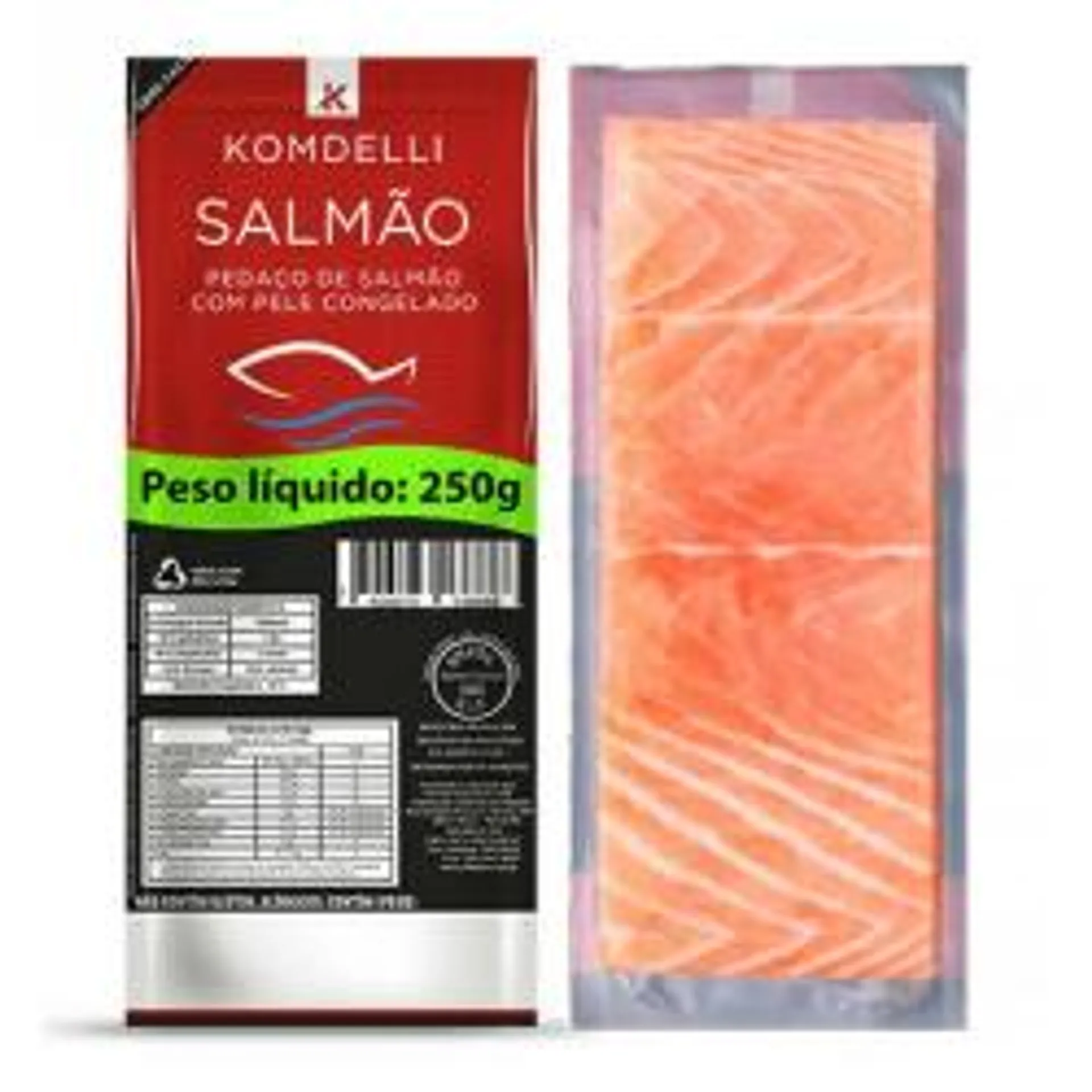 File Salmao Komdelli Pedaco 250g