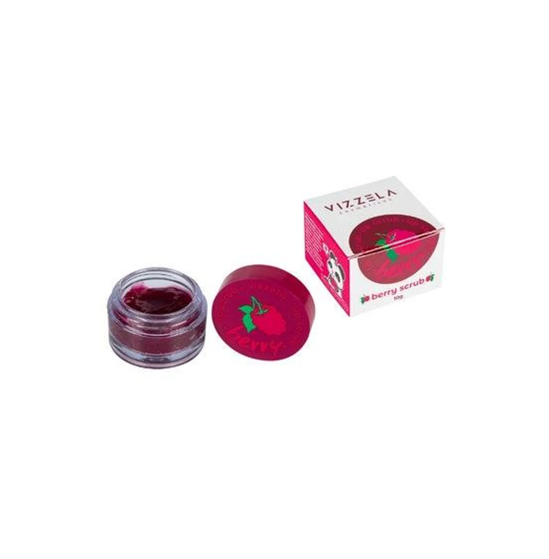 Esfoliante Labial Vizzela Berry Scrub 10gr