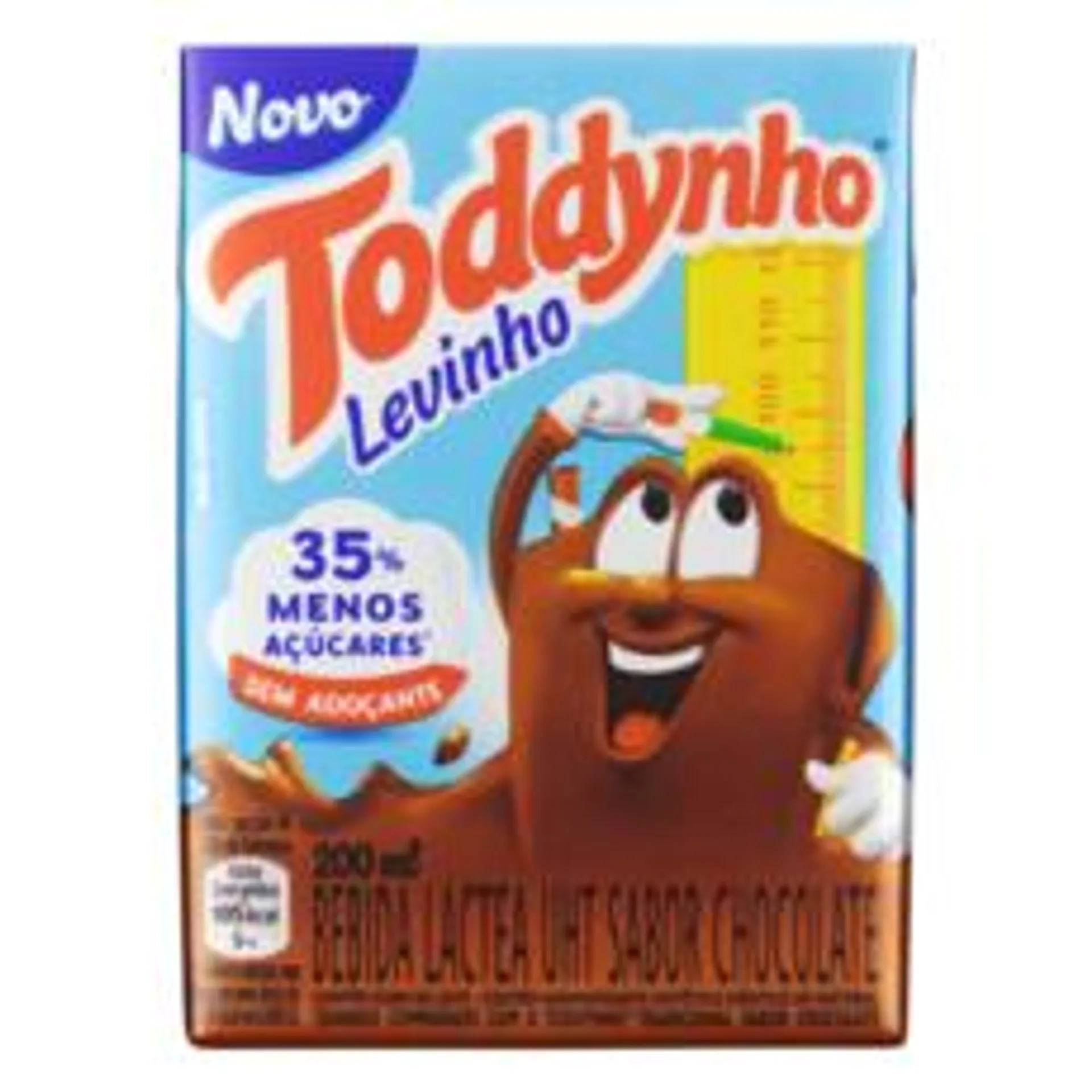 Bebida Láctea UHT TODDYNHO Chocolate Levinho 200ml