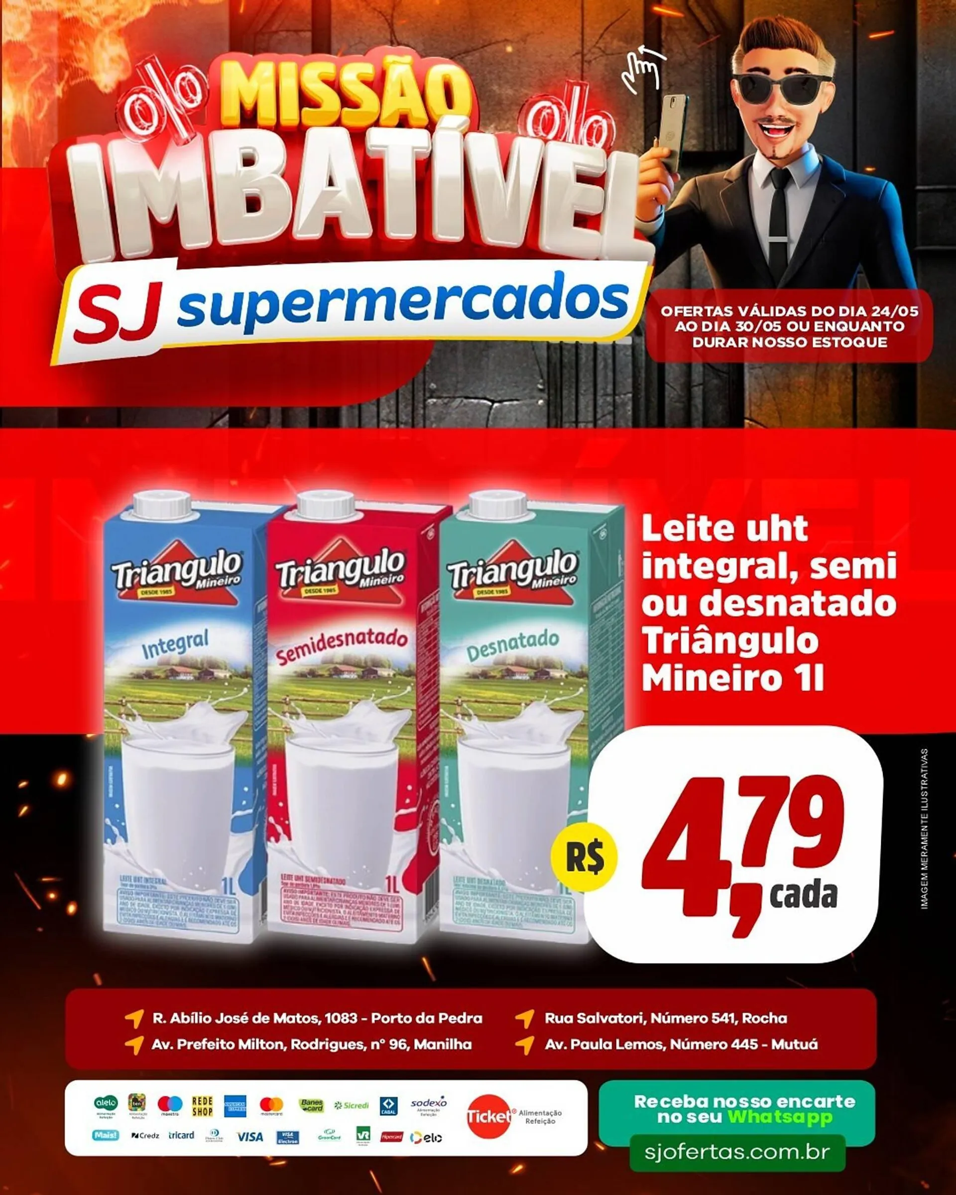 Encarte de Catálogo Sj Supermercados 24 de maio até 25 de maio 2025 - Pagina 3
