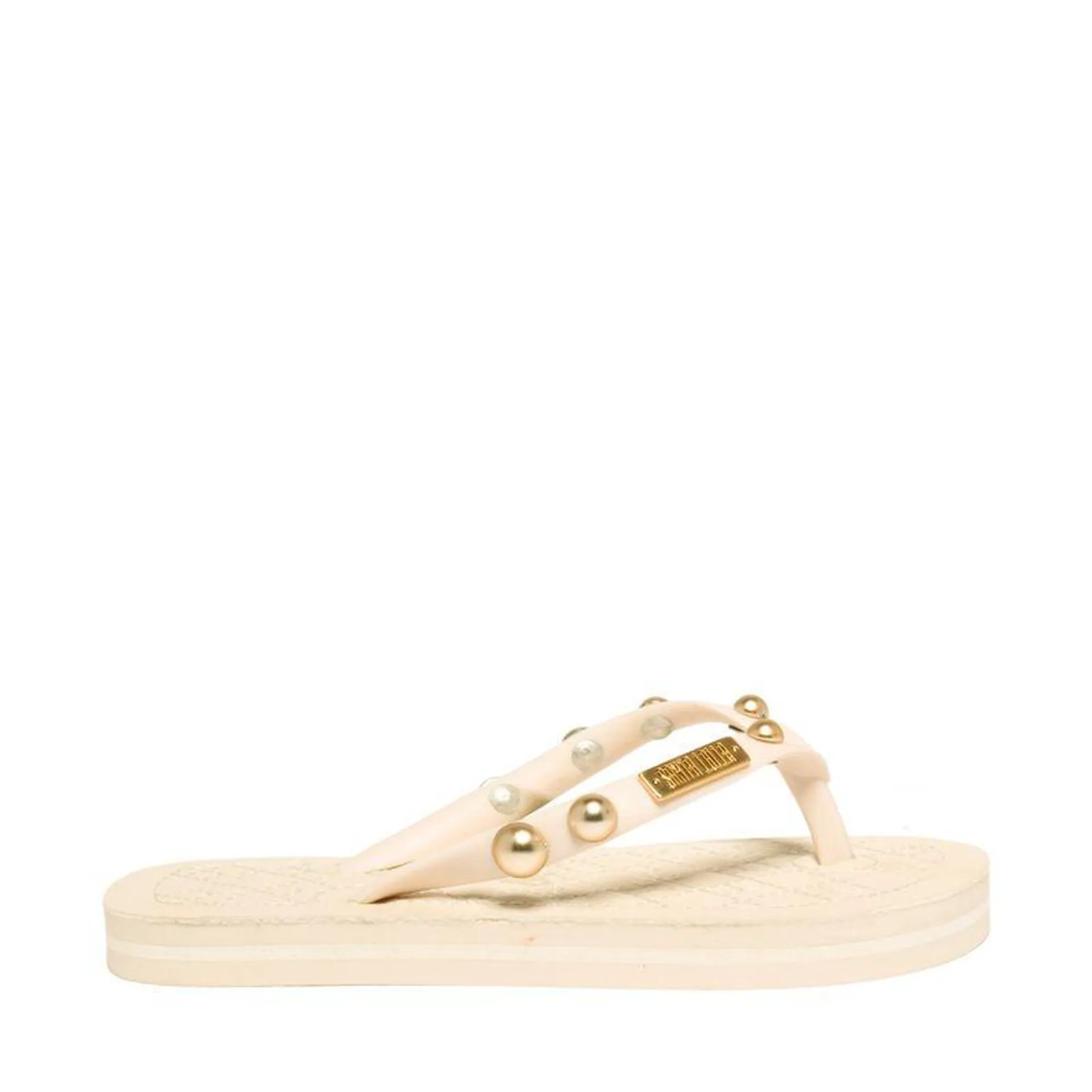 Flip flop borracha off white