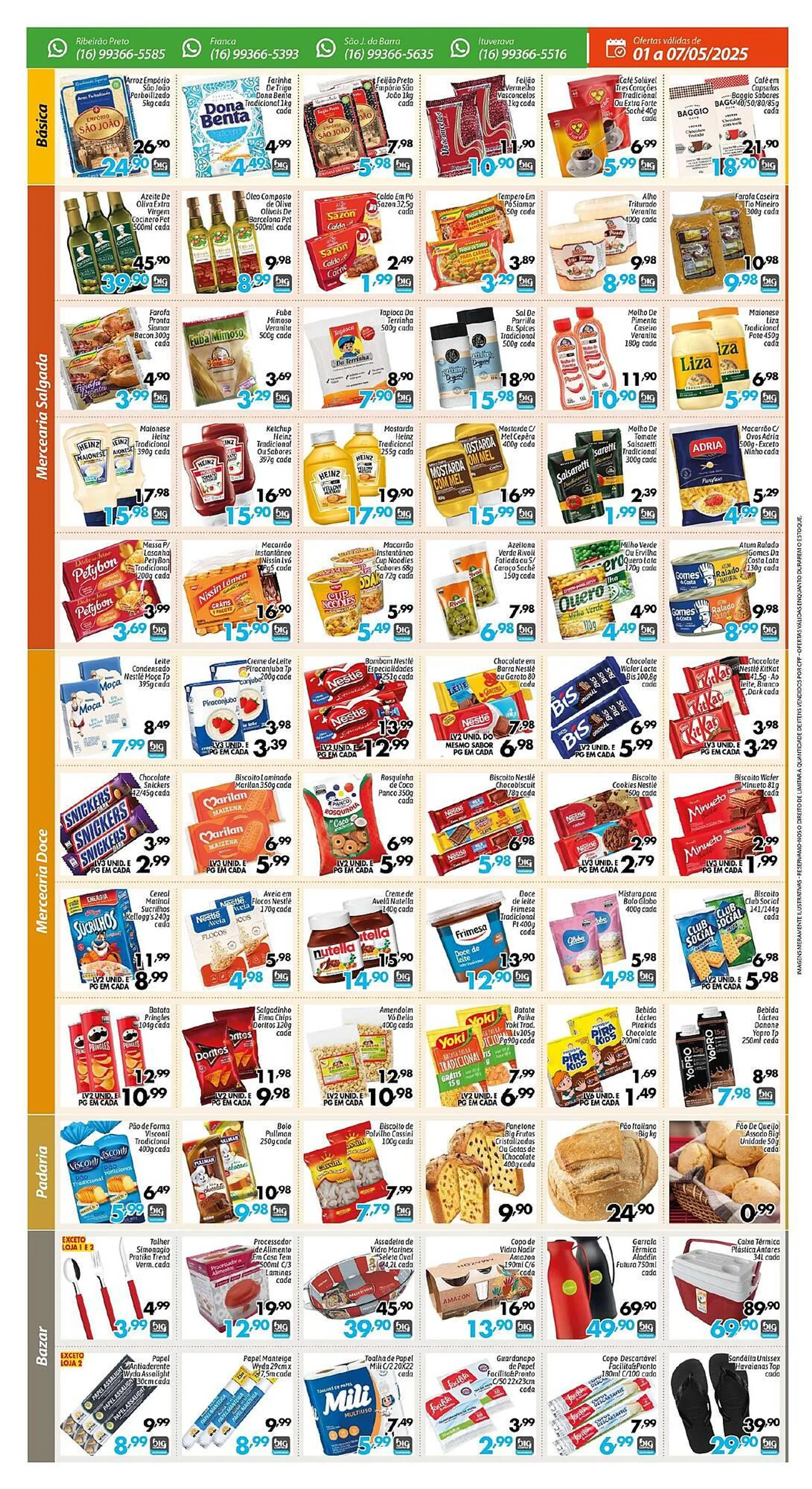Encarte de Catálogo Supermercados Big Compra 1 de maio até 4 de maio 2025 - Pagina 2