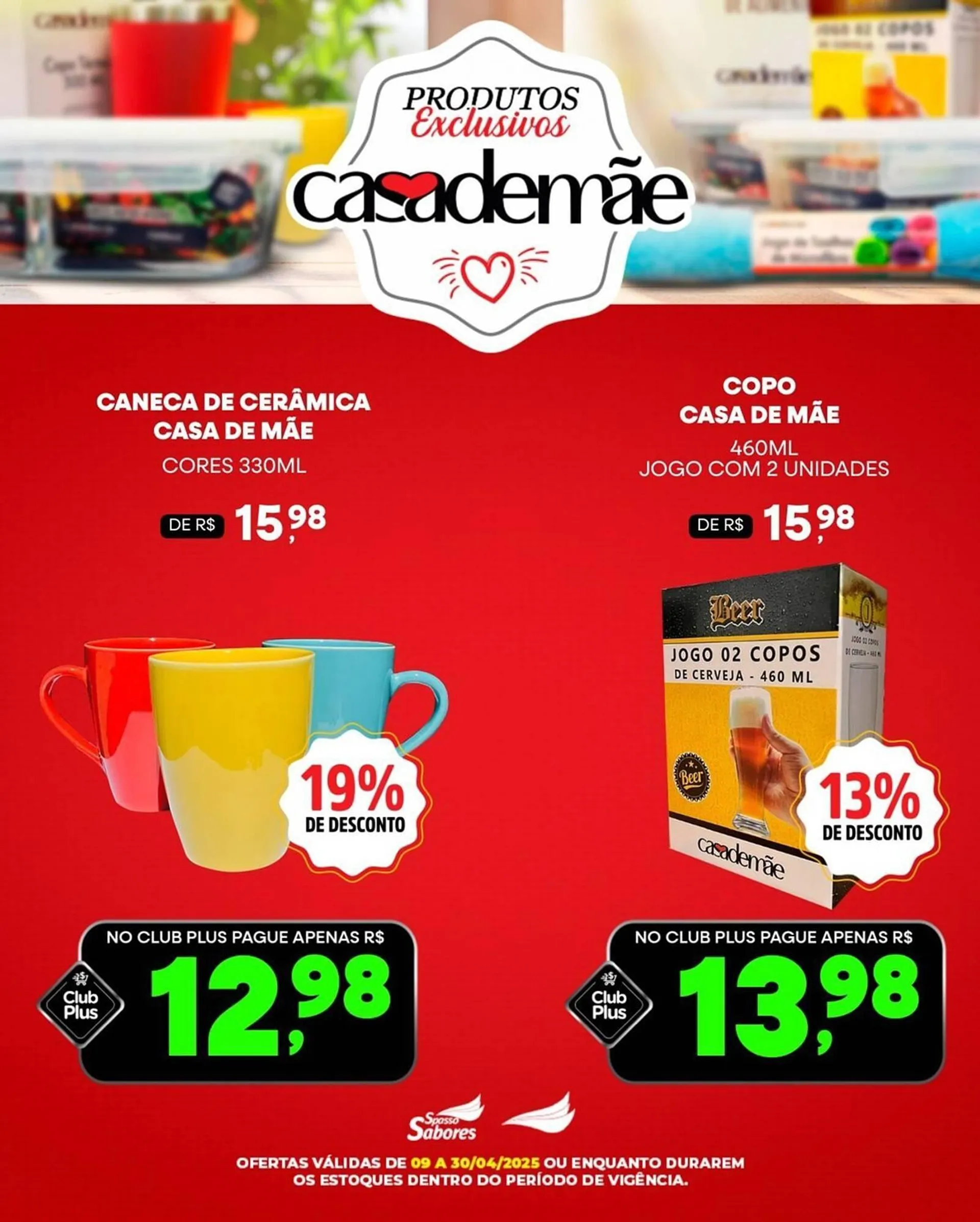 Encarte de Catálogo Spasso Sabores 9 de abril até 30 de abril 2025 - Pagina 5