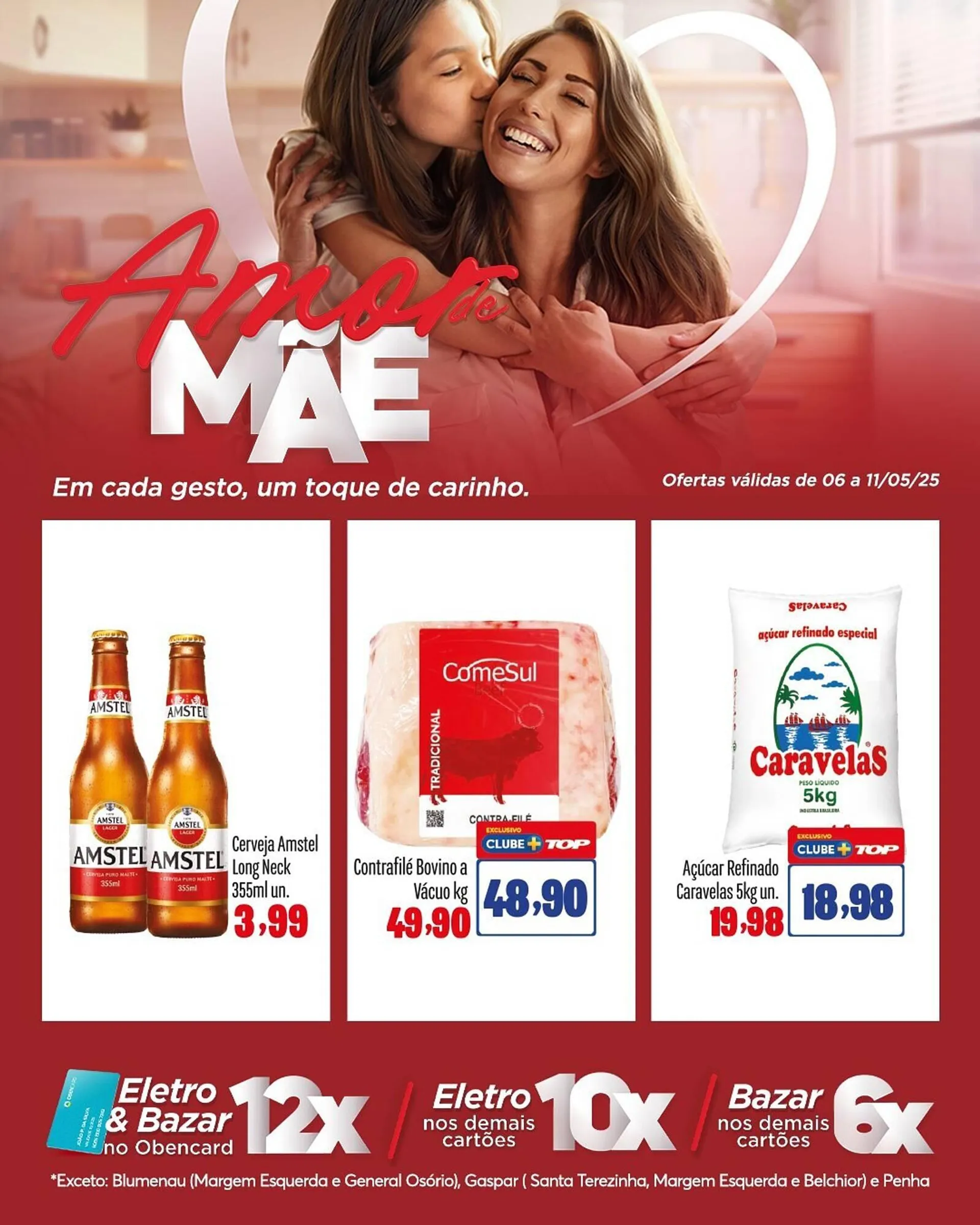 Encarte de Catálogo Rede Top 6 de maio até 11 de maio 2025 - Pagina 1