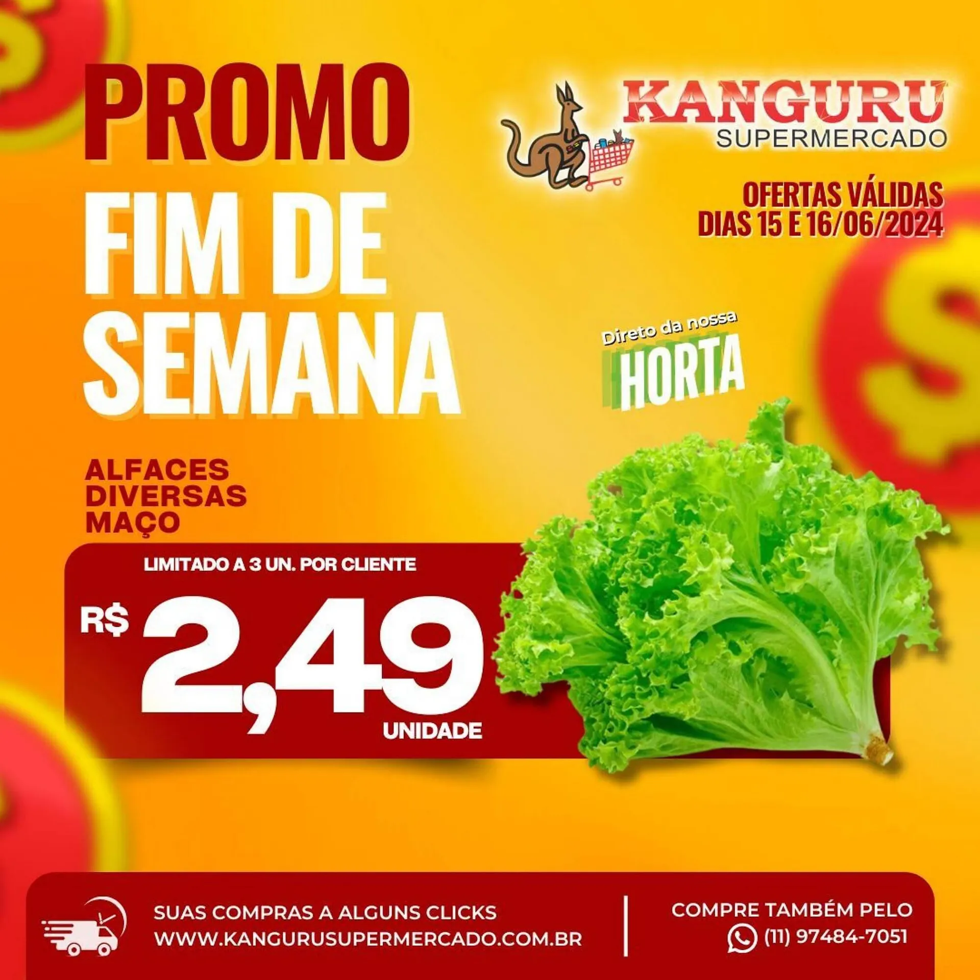 Encarte de Catálogo Kanguru Supermercado 14 de junho até 14 de junho 2024 - Pagina 3