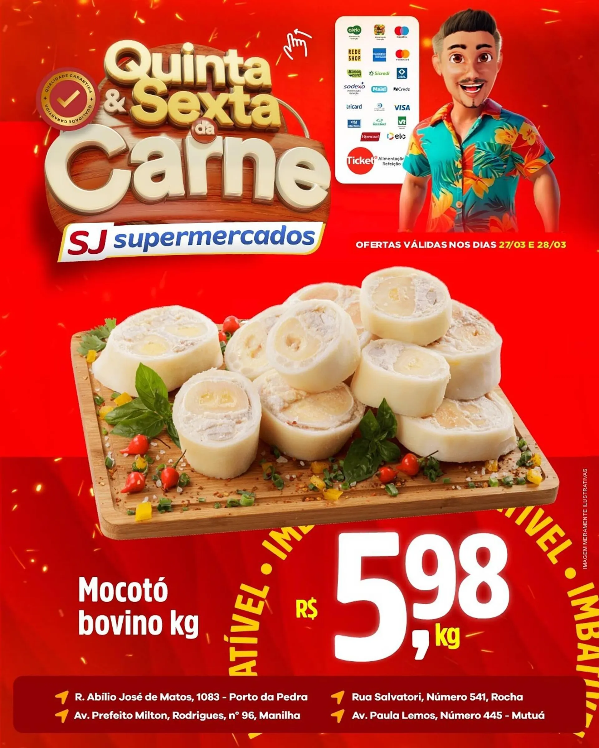 Encarte de Catálogo Sj Supermercados 27 de março até 28 de março 2025 - Pagina 3