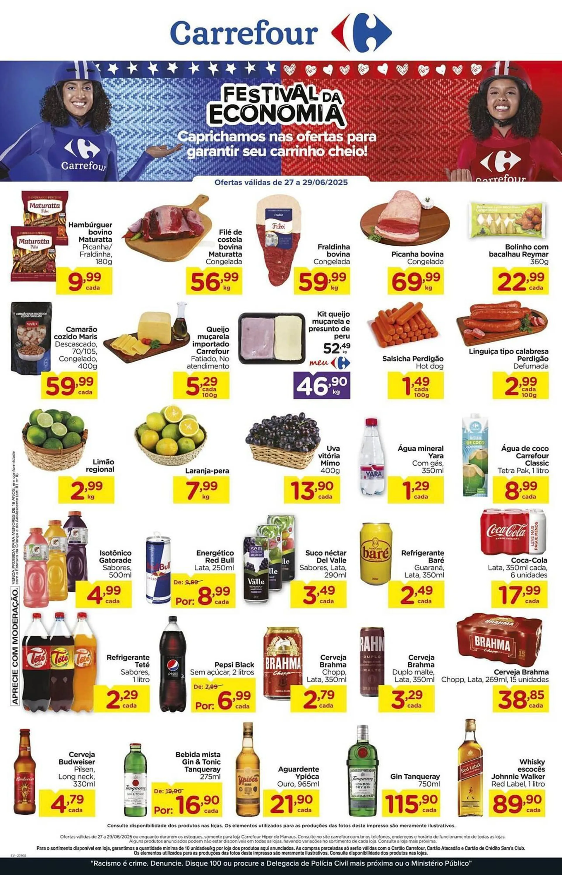 Encarte de Catálogo Carrefour 27 de junho até 29 de junho 2025 - Pagina 1