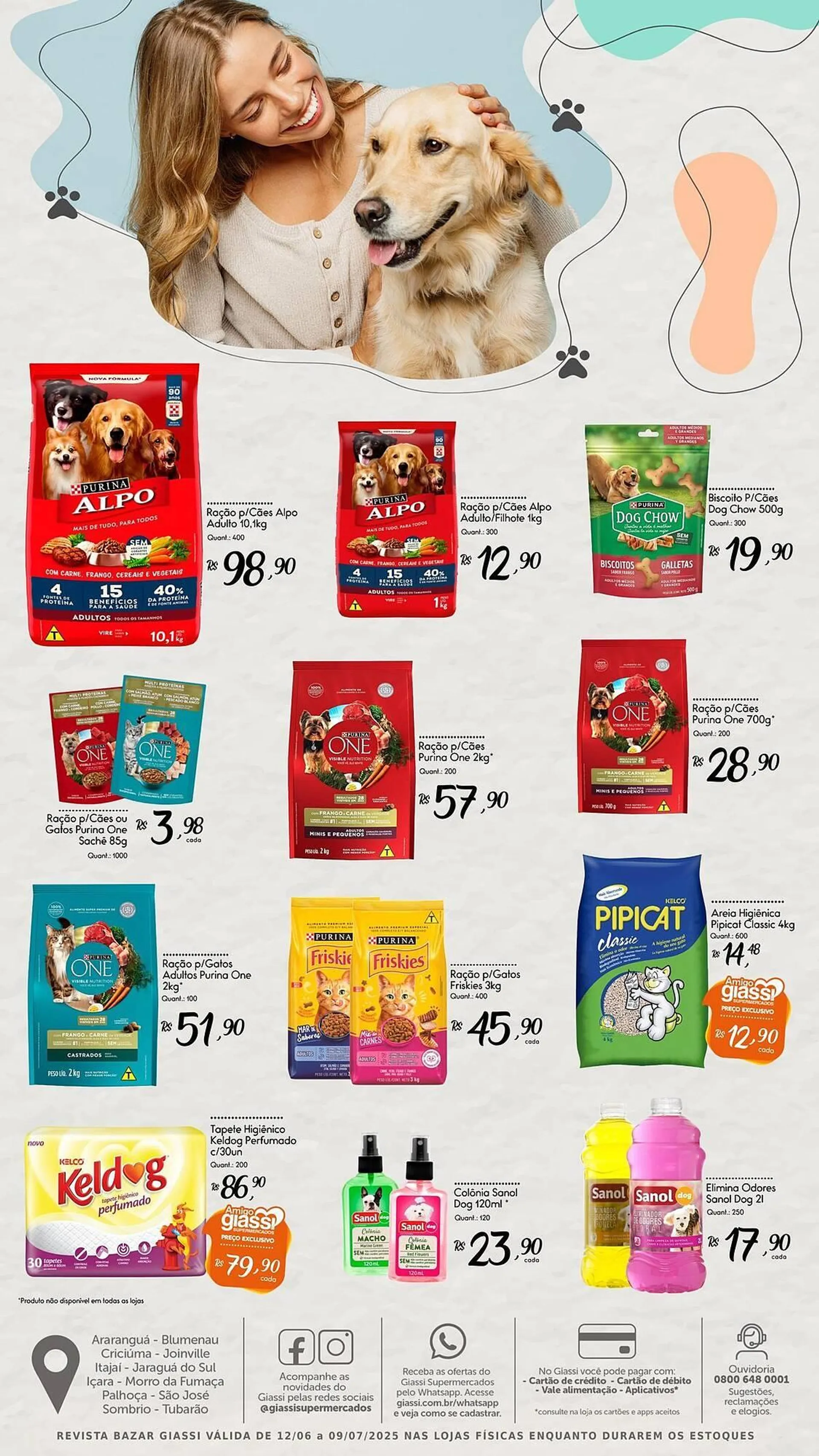 Encarte de Catálogo Giassi Supermercados 12 de junho até 9 de julho 2025 - Pagina 11