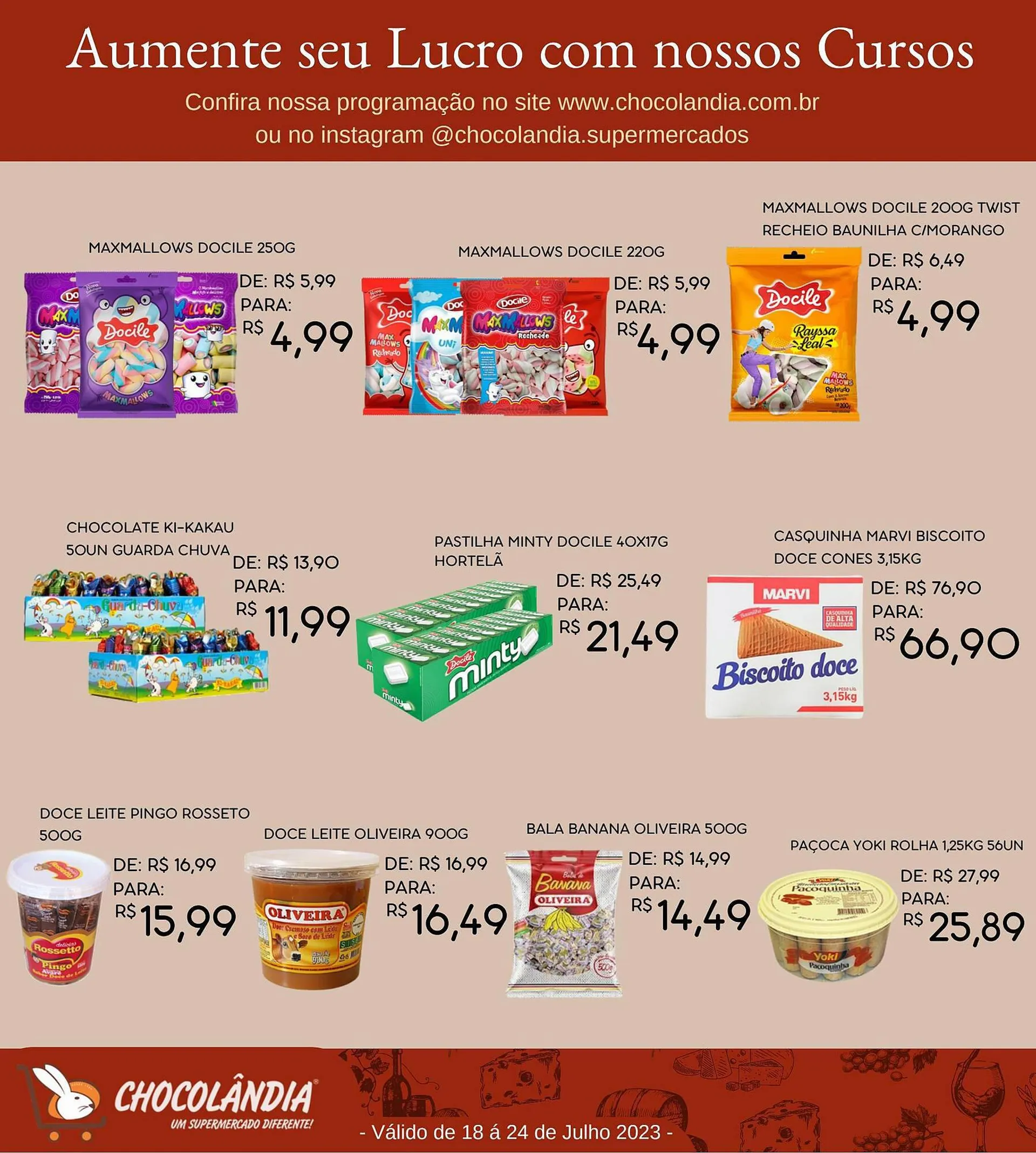 Encarte de Catálogo Chocolândia 19 de julho até 24 de julho 2023 - Pagina 2