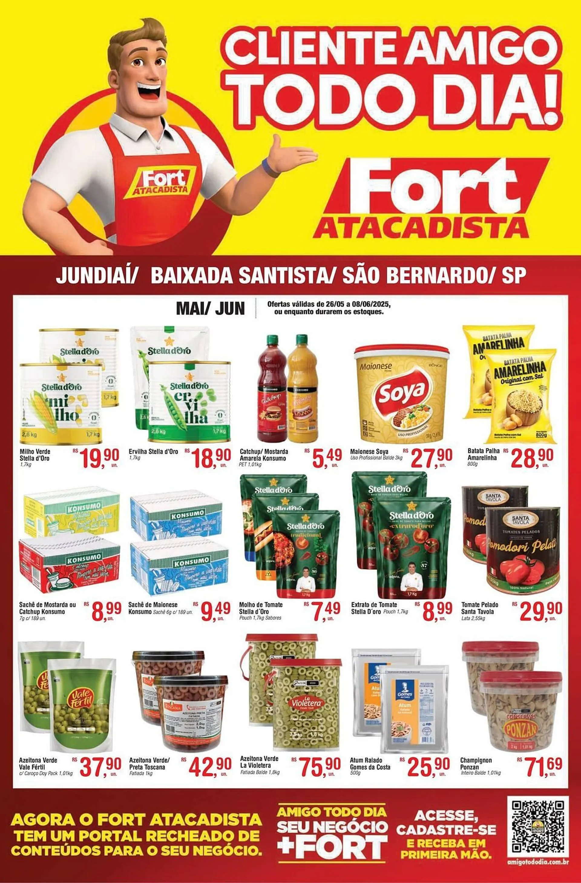 Encarte de Catálogo Fort Atacadista 27 de maio até 31 de maio 2025 - Pagina 1