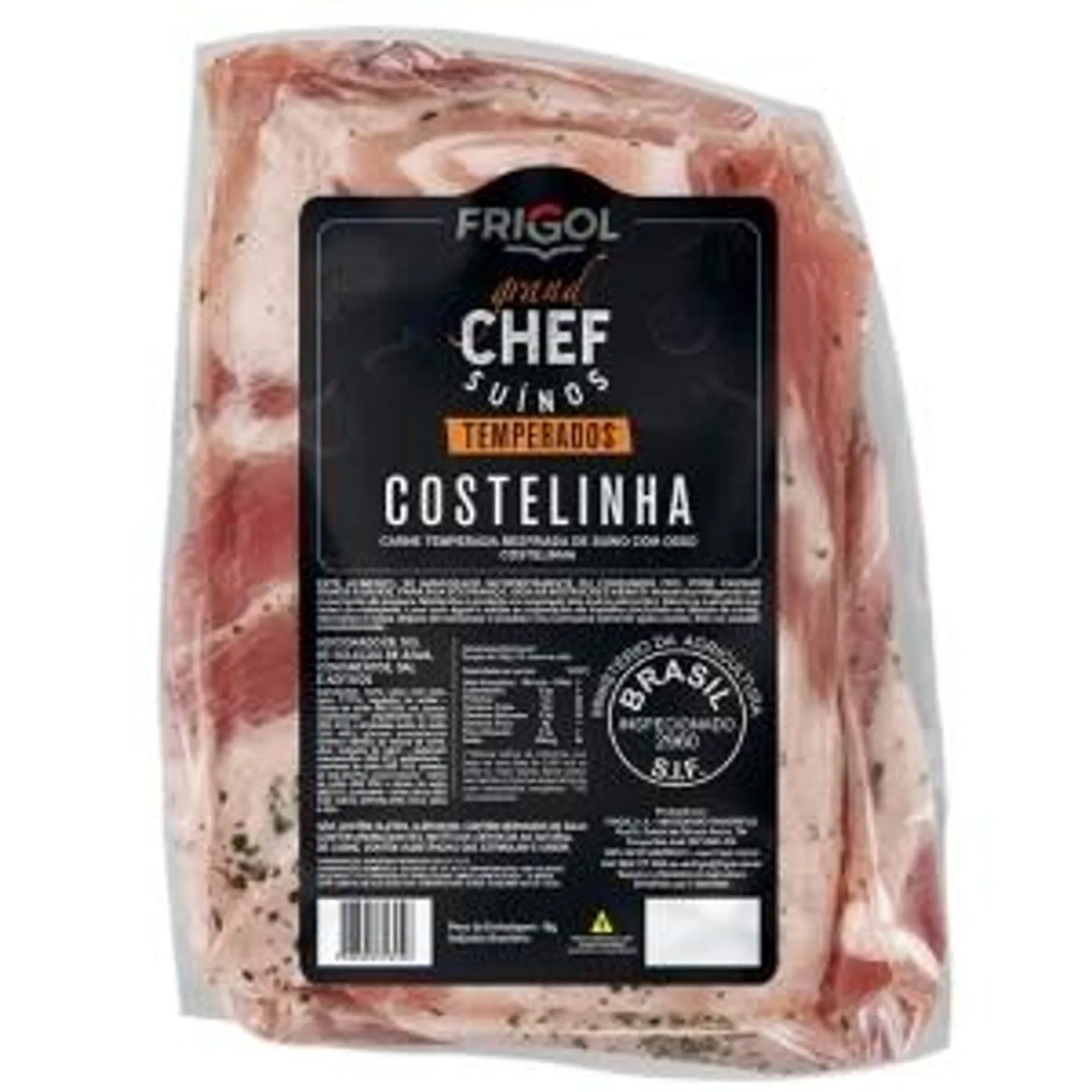 Costela Suína Frigol Temperada 1,2kg