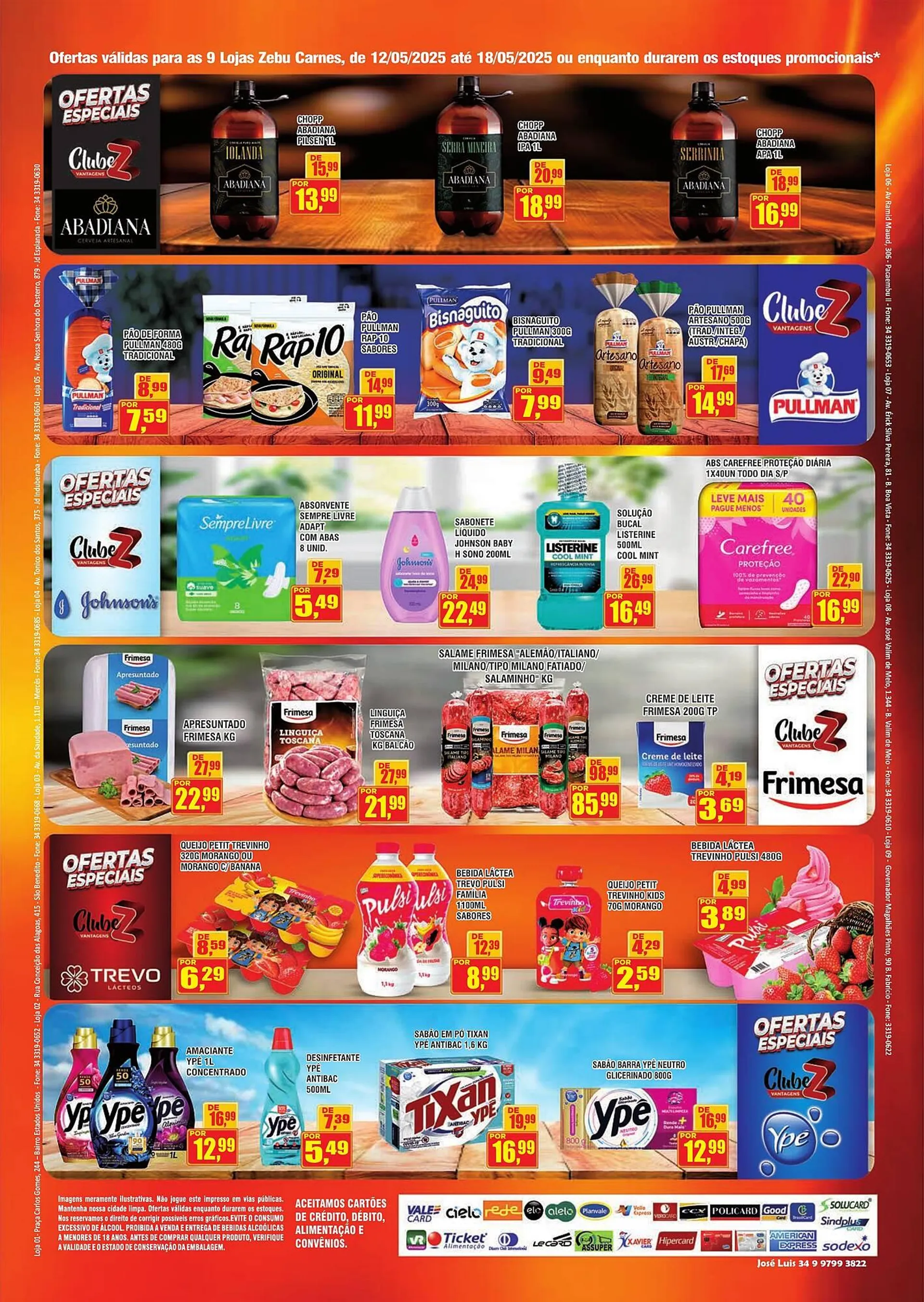 Encarte de Catálogo Zebu Carnes Supermercados 12 de maio até 18 de maio 2025 - Pagina 2
