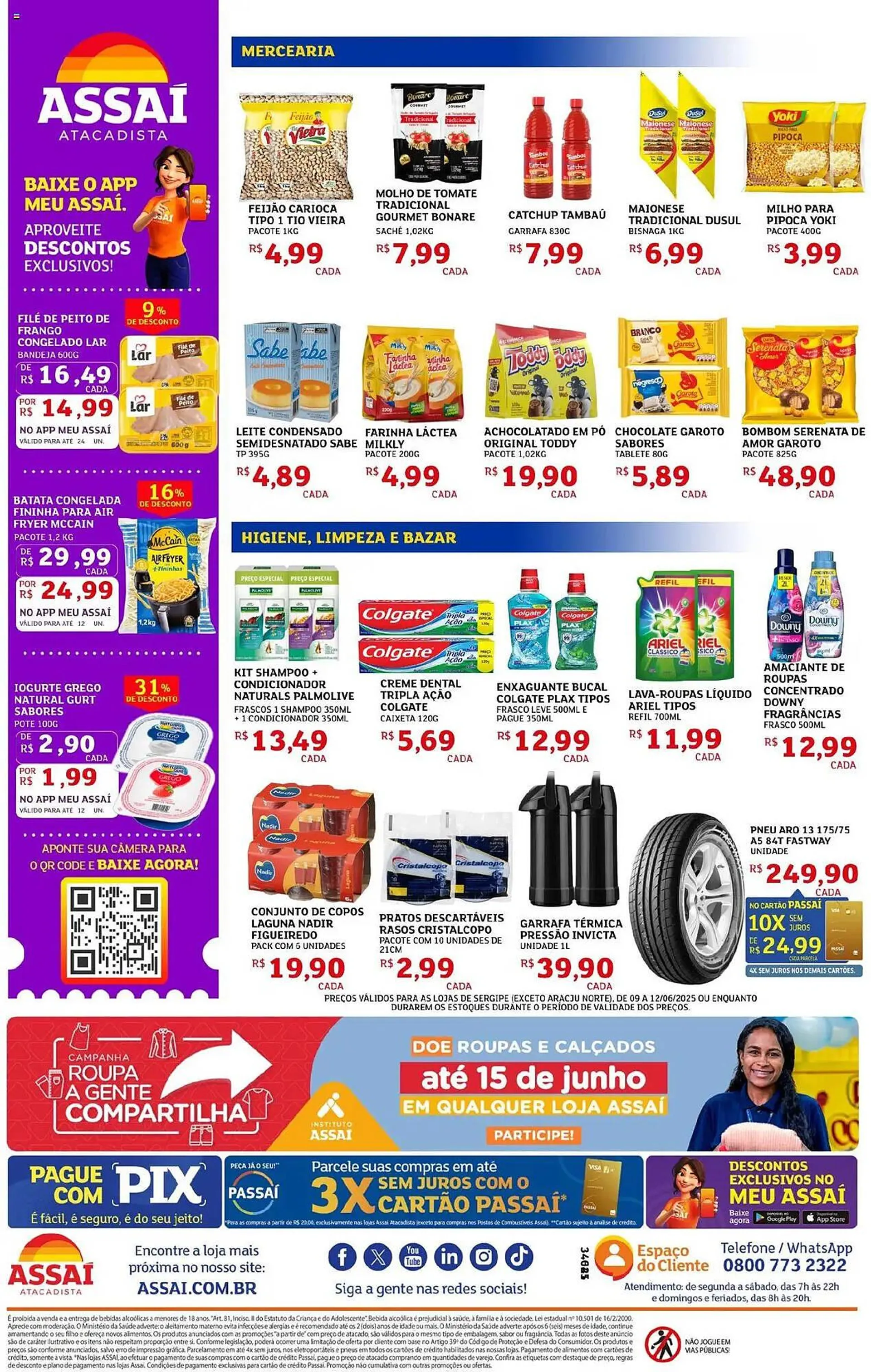 Encarte de Catálogo Assaí Atacadista 9 de junho até 12 de junho 2025 - Pagina 2