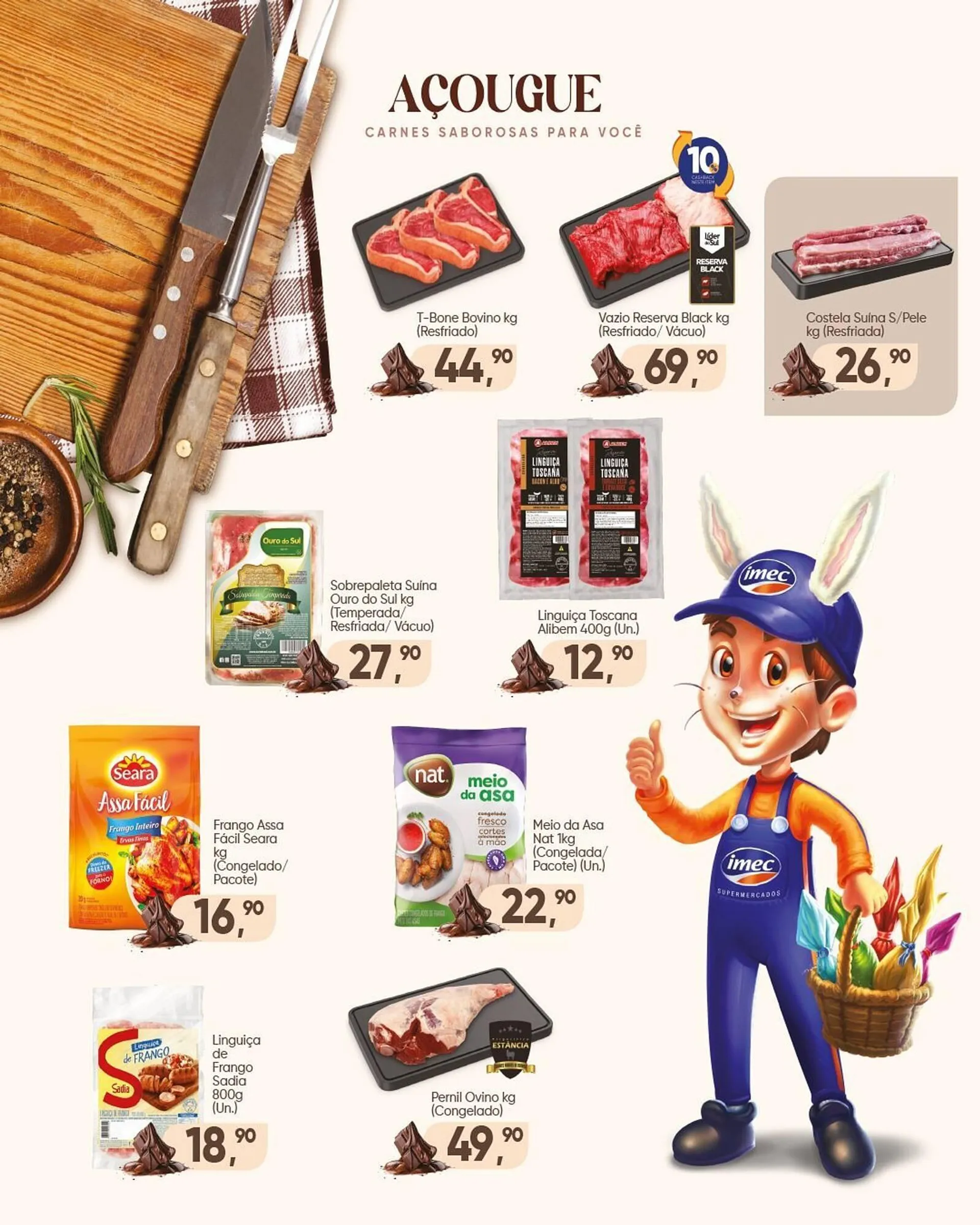 Encarte de Catálogo Imec Supermercados 9 de abril até 21 de abril 2025 - Pagina 4