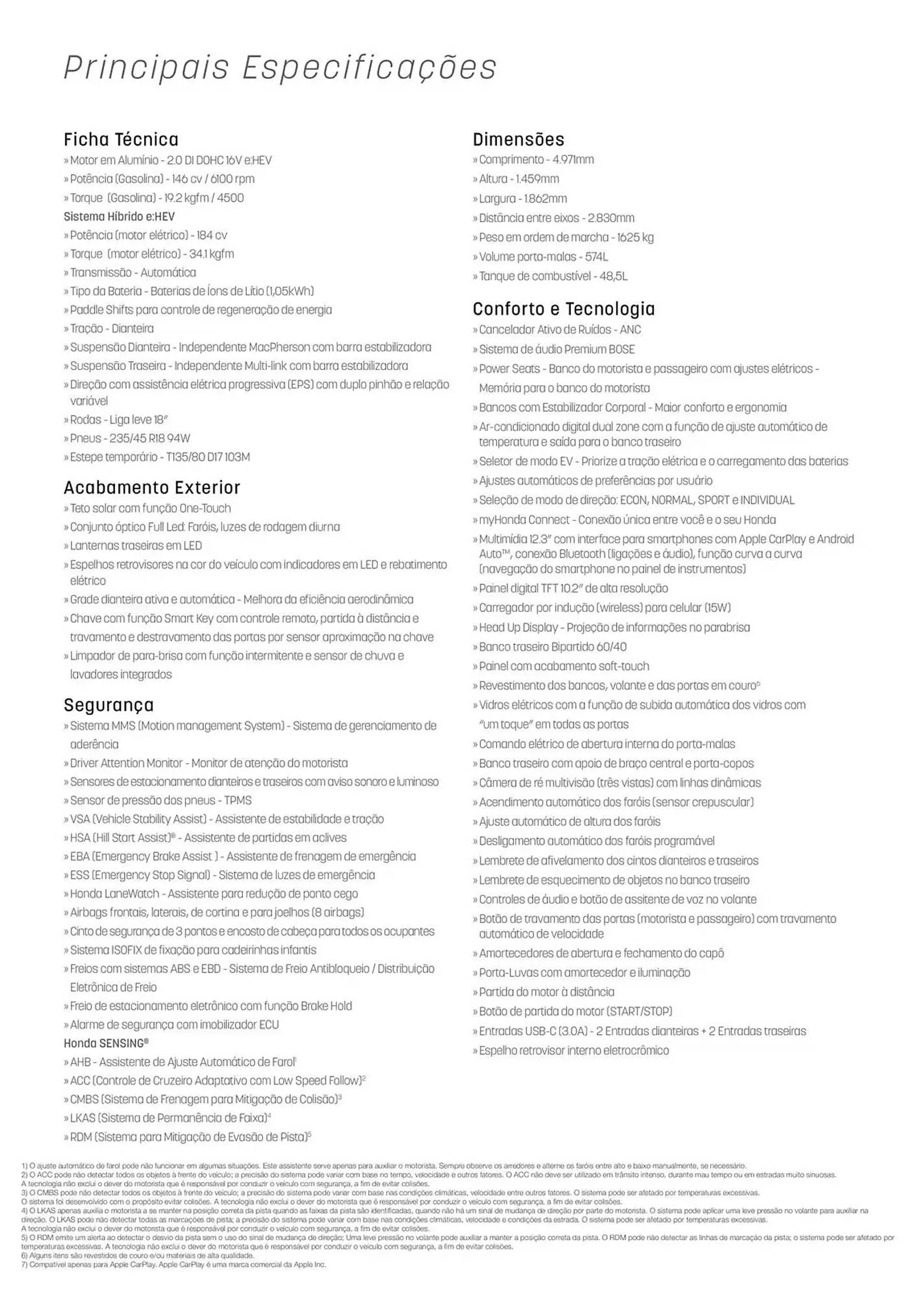 Encarte de Catálogo Honda 15 de outubro até 15 de outubro 2025 - Pagina 15