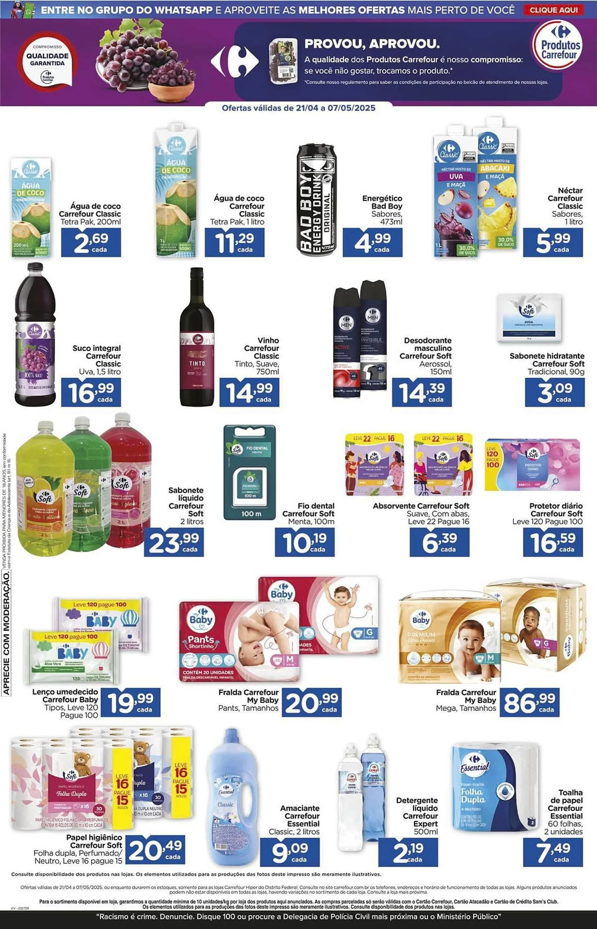 Encarte de Catálogo Carrefour 22 de abril até 7 de maio 2025 - Pagina 3