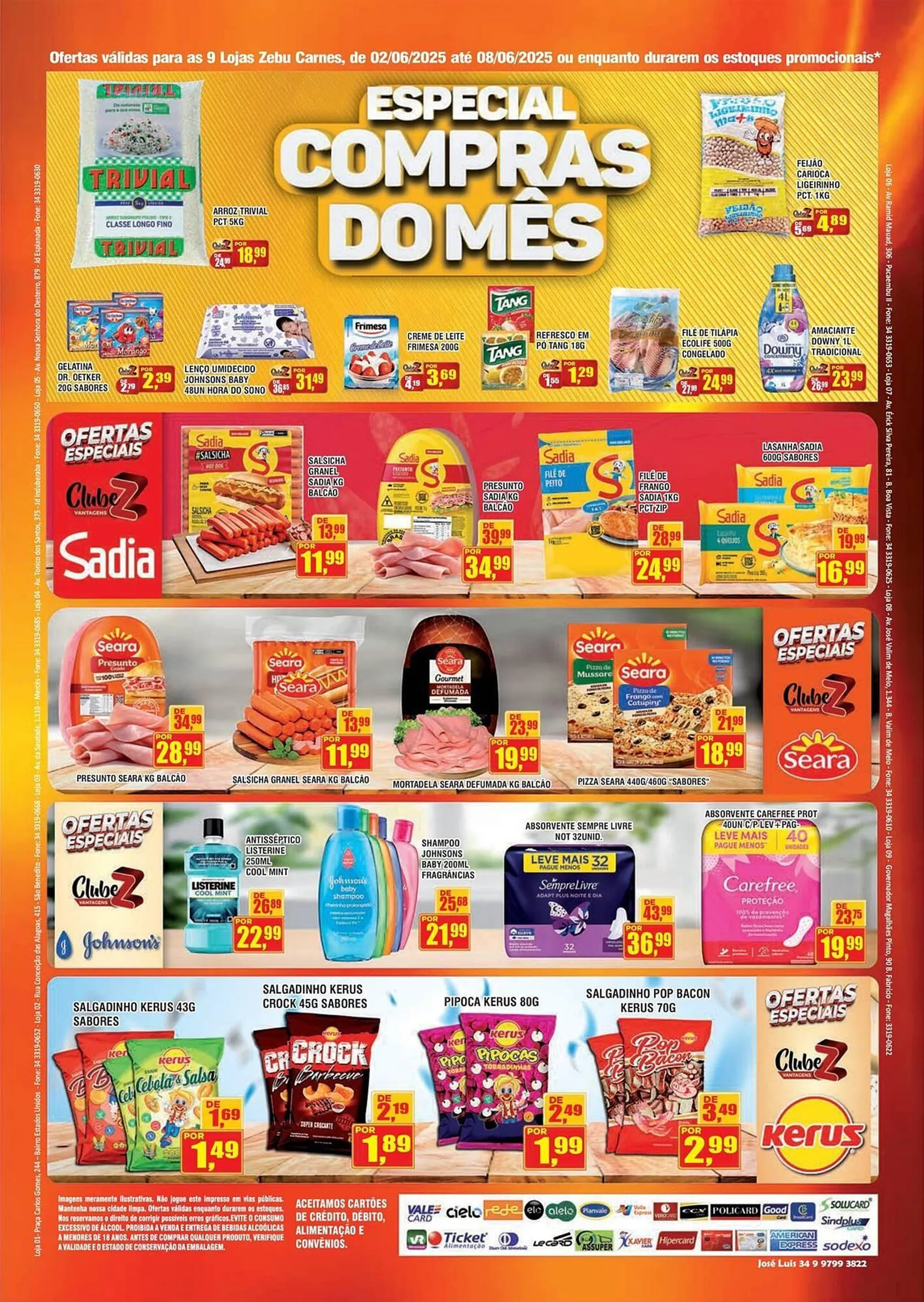 Encarte de Catálogo Zebu Carnes Supermercados 2 de junho até 8 de junho 2025 - Pagina 2