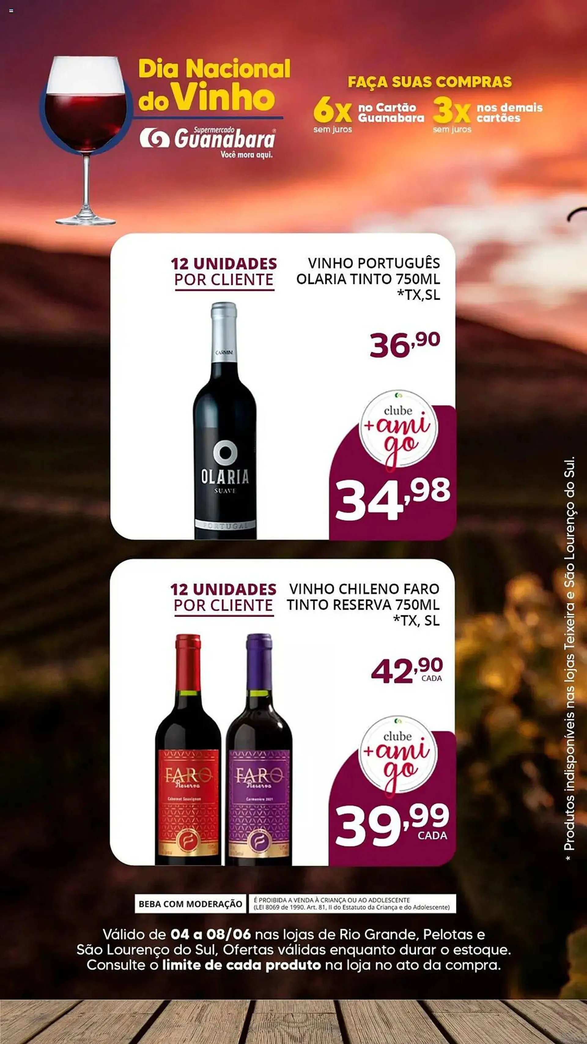 Encarte de Catálogo Supermercados Guanabara 4 de junho até 9 de junho 2025 - Pagina 2