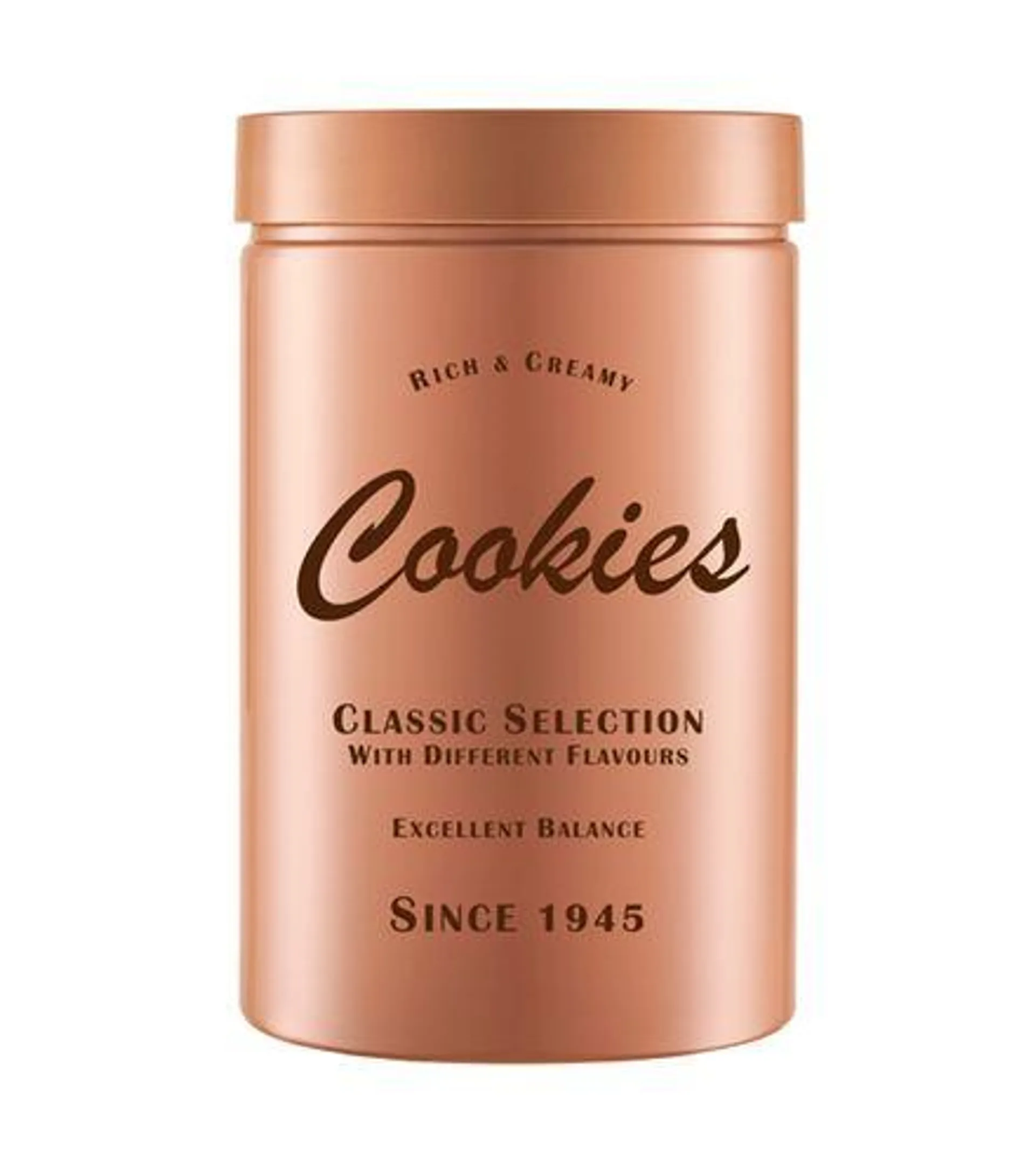 Pote Mantimento Plástico Vanilha Cookies Bandeirante 1.5L 8898